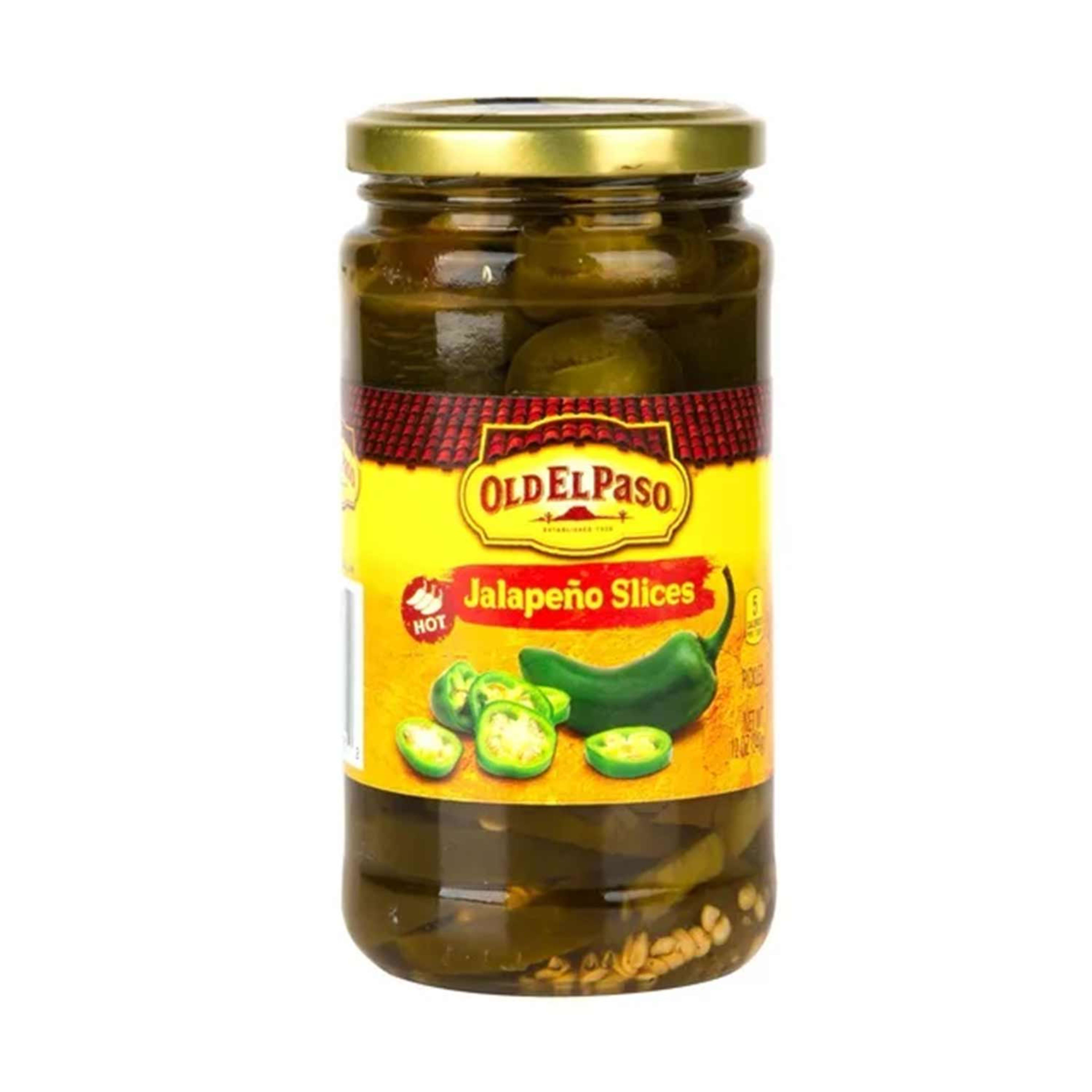 Old El Paso Hot Jalapeno Slice 340gm