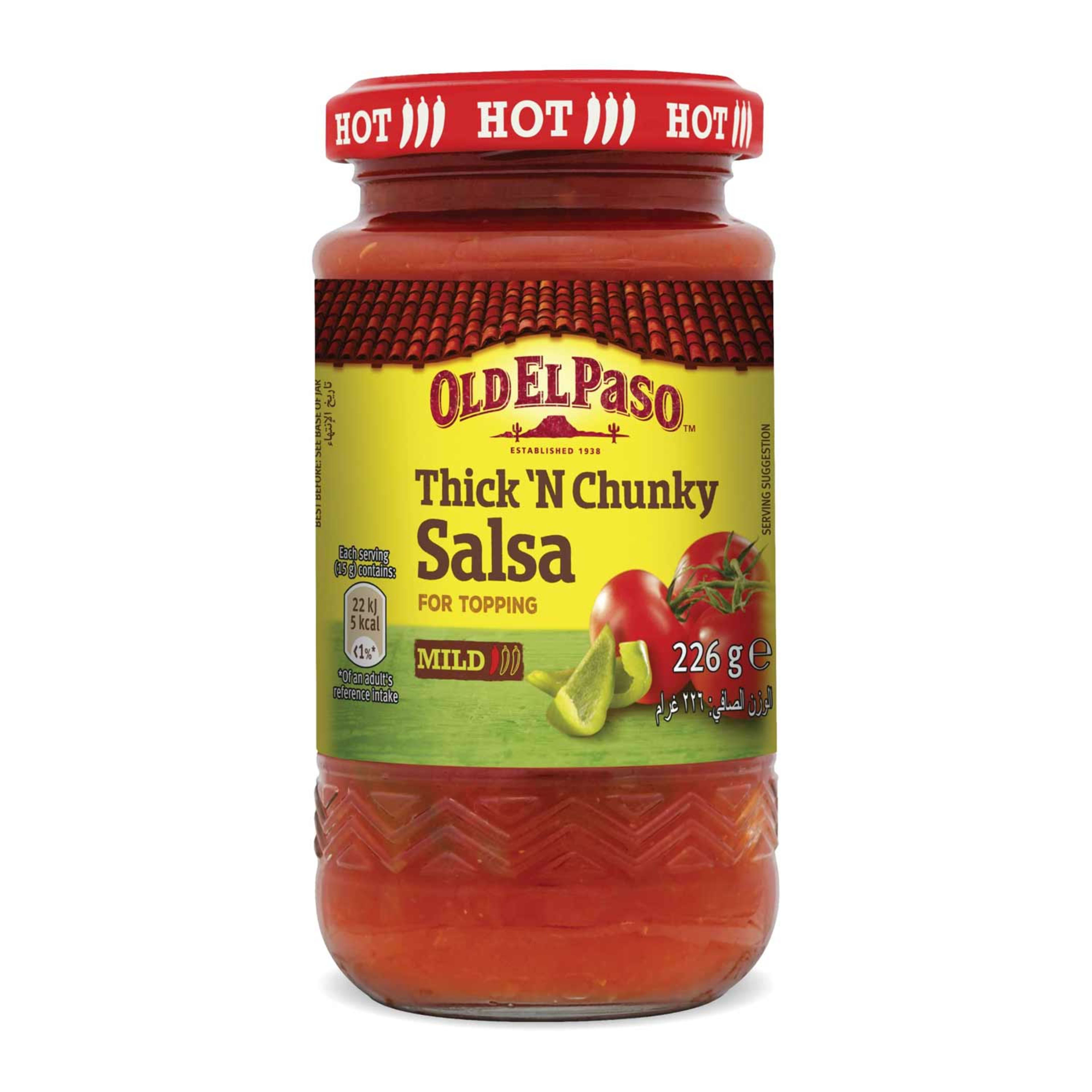 Old El Paso Thick 'n Chunky Salsa Mild 226/235gm