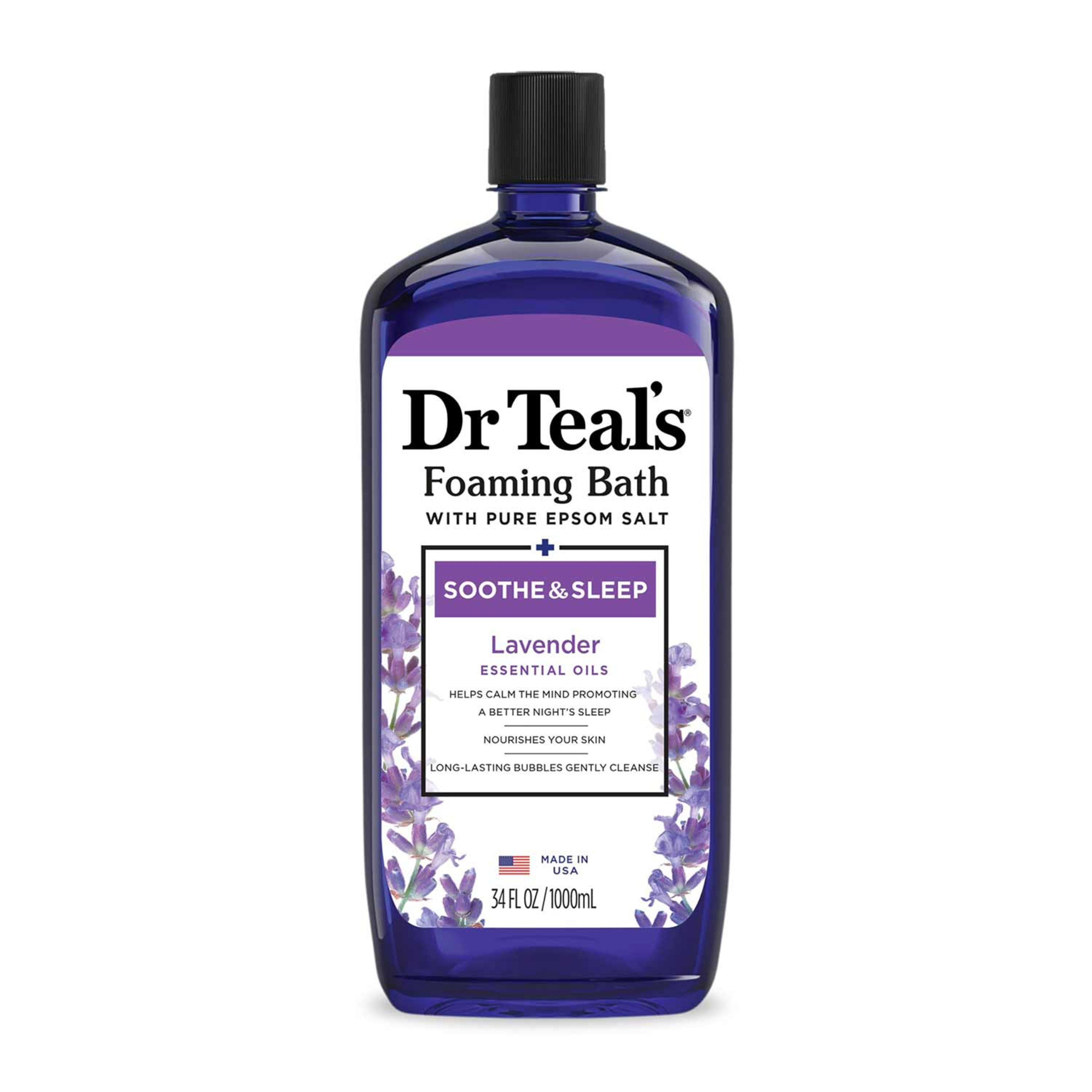 Dr Teal's Foaming Bath Soothe and Sleep with Lavender 1000ml