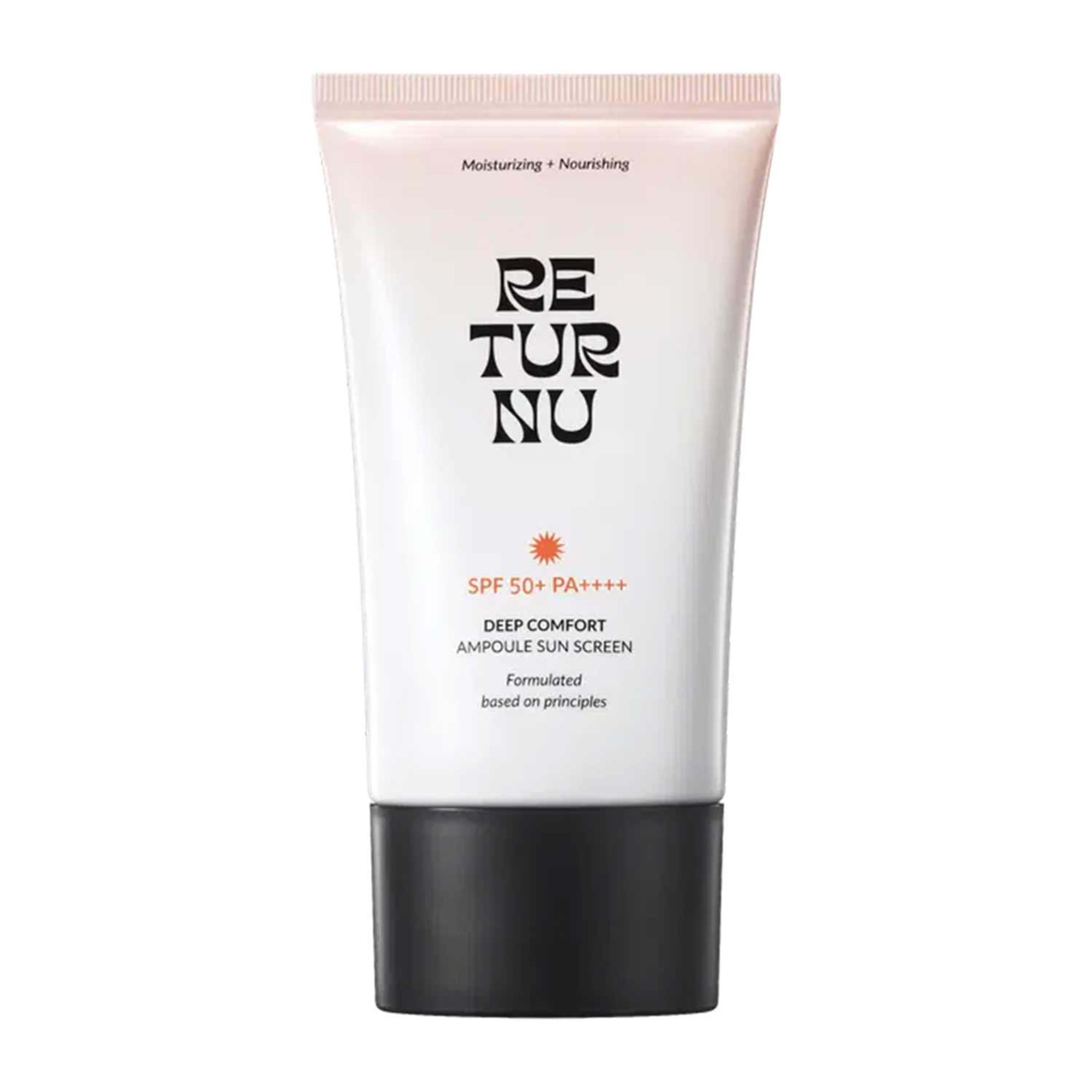 Returnu Deep Comfort Ampoule Sunscreen Spf 50+ Pa++++ 50ml Promo
