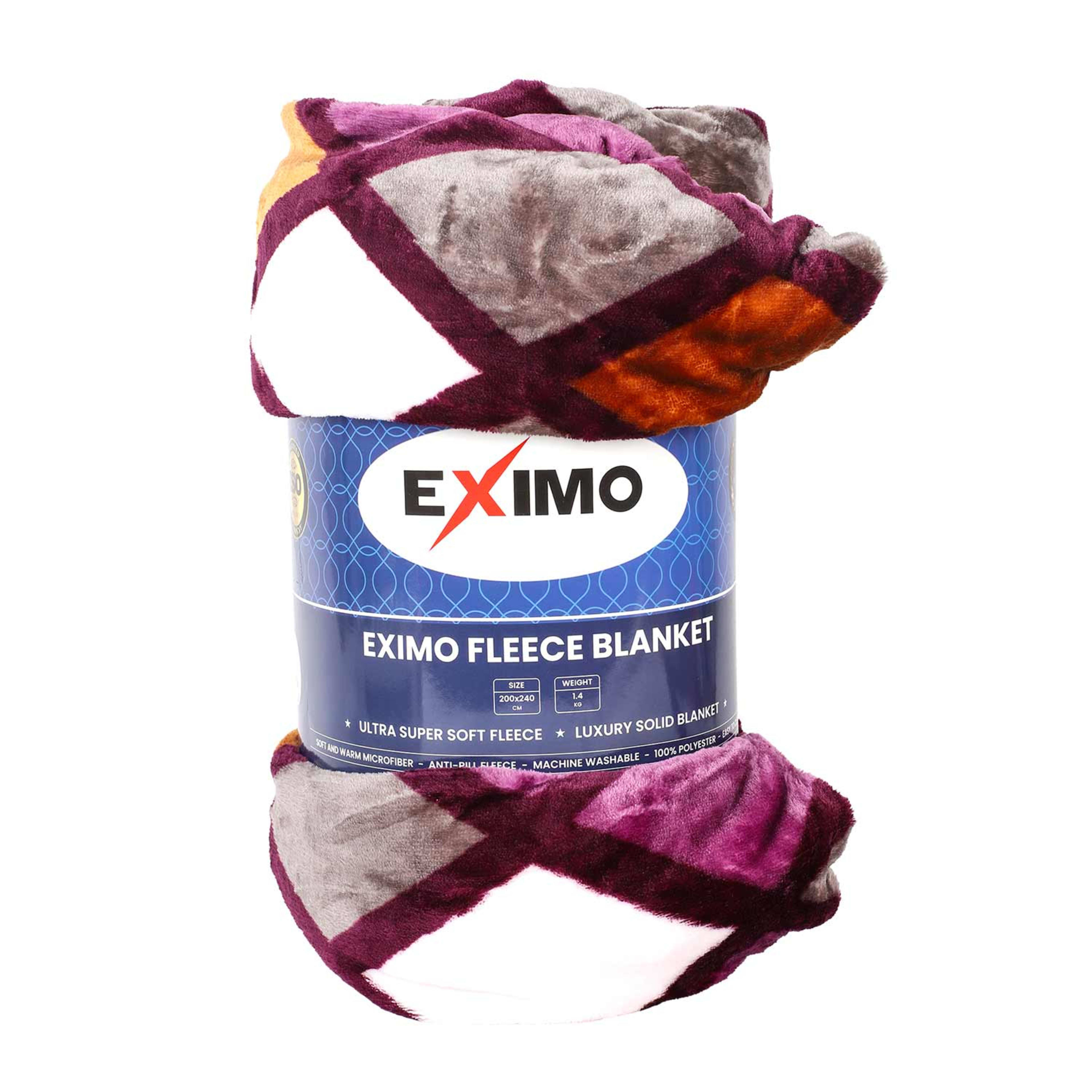 Eximo Fleece Blanket Double 200x240 Exbl 7742