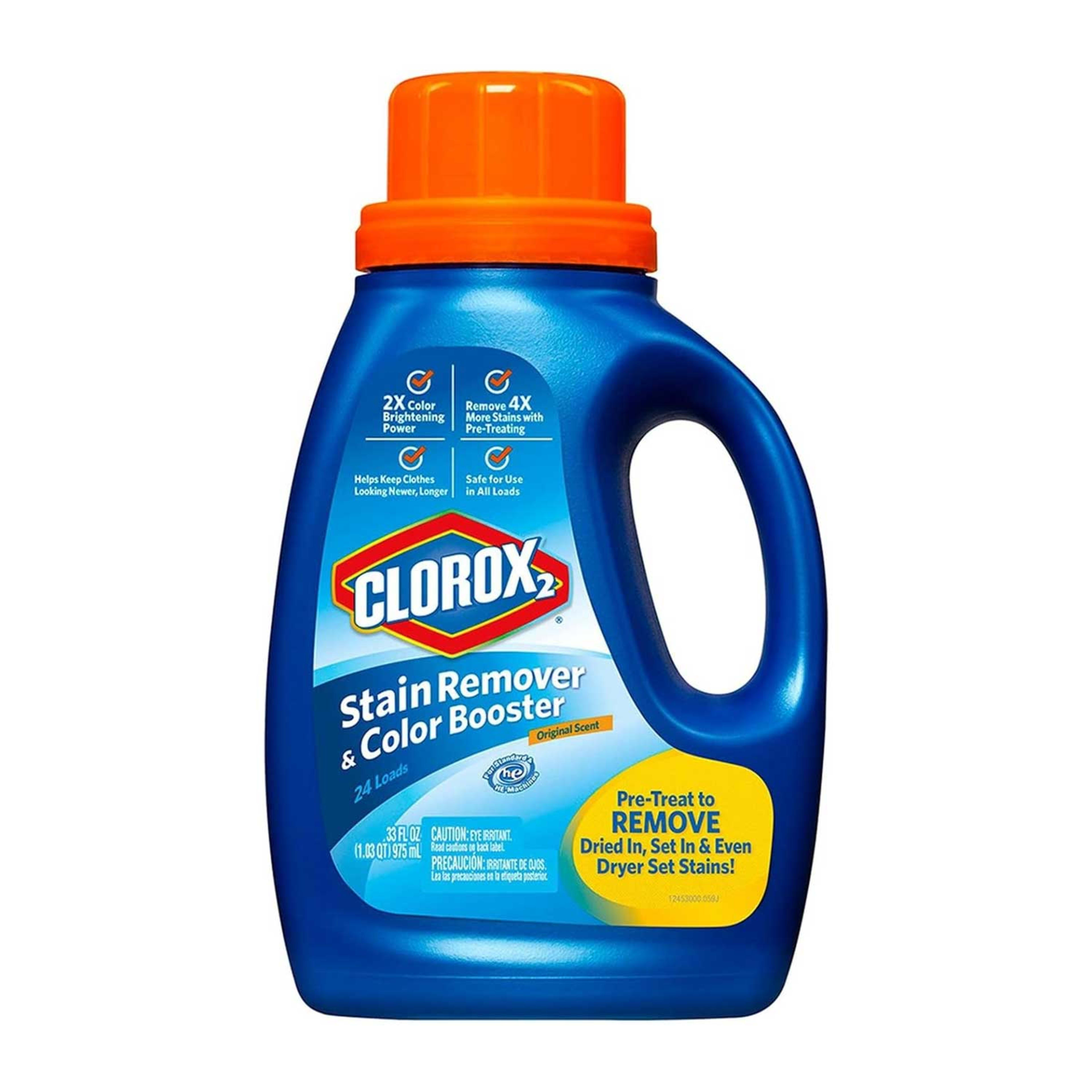Clorox 2 Stain Remover & Color Booster Original Scent 975ml