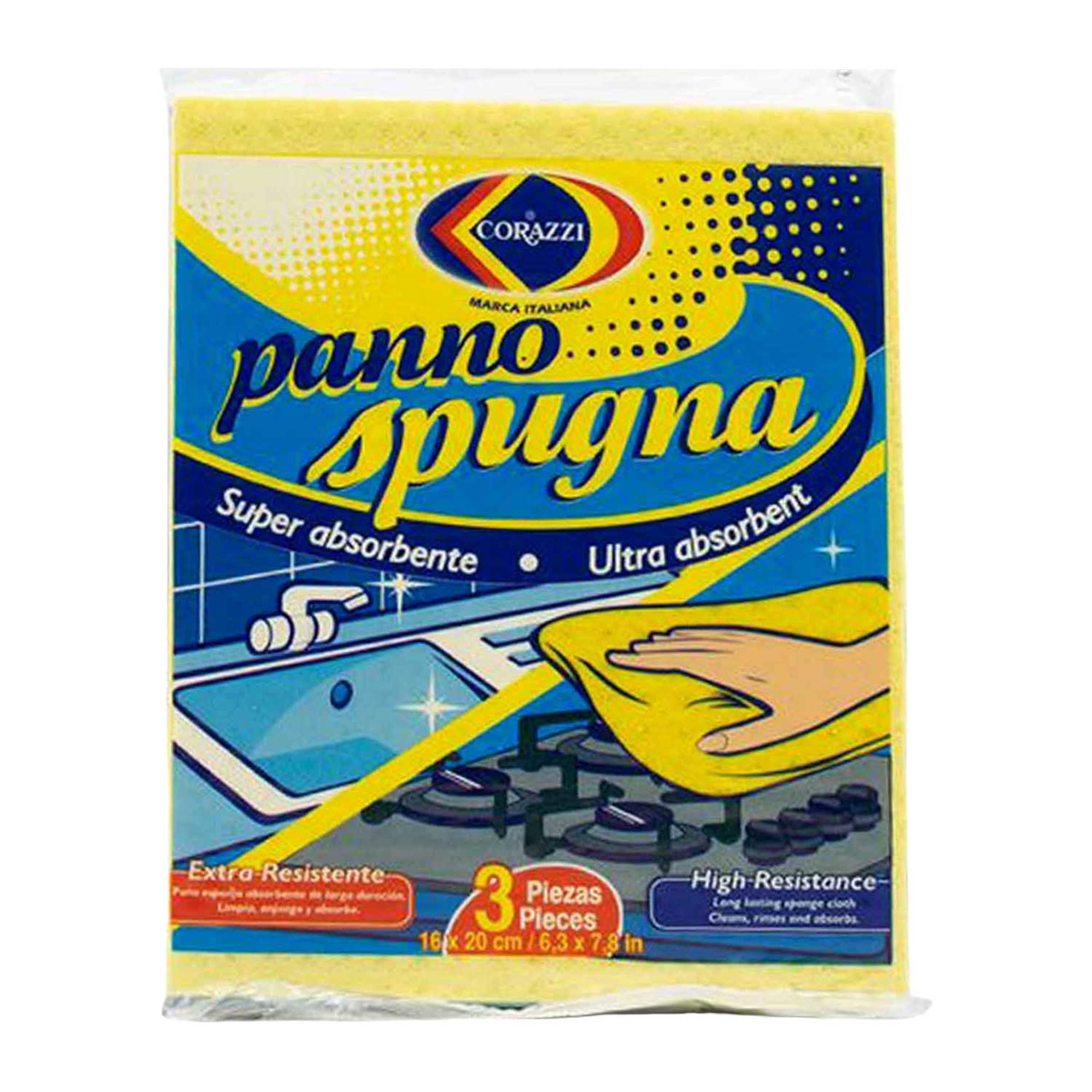 Corazzi Sponge Cloth 3pcs #xf001