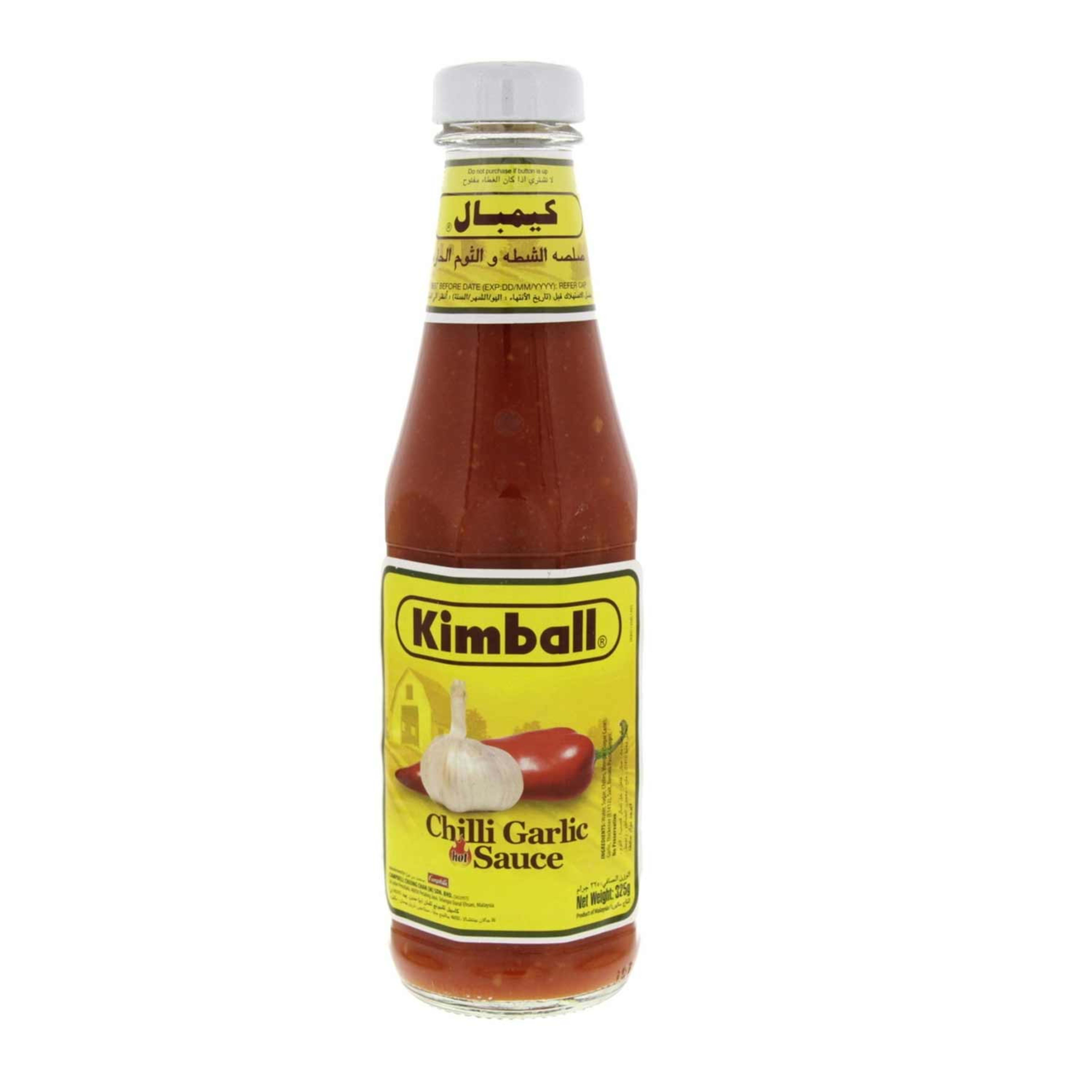 Kimball Chilli Garlic Sauce 325gm