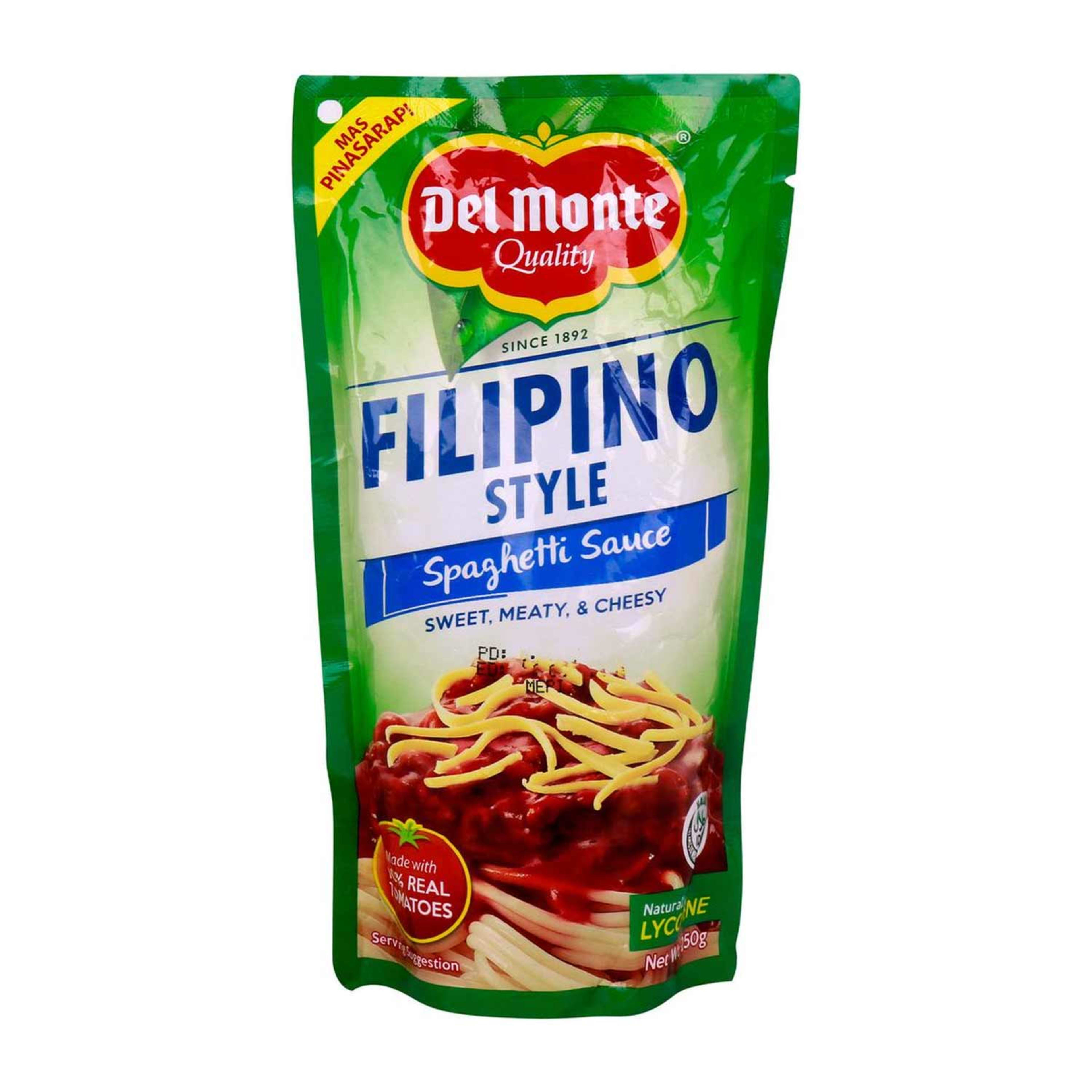 Del Monte Spaghetti Sauce Filipino Style Pouch 250gm
