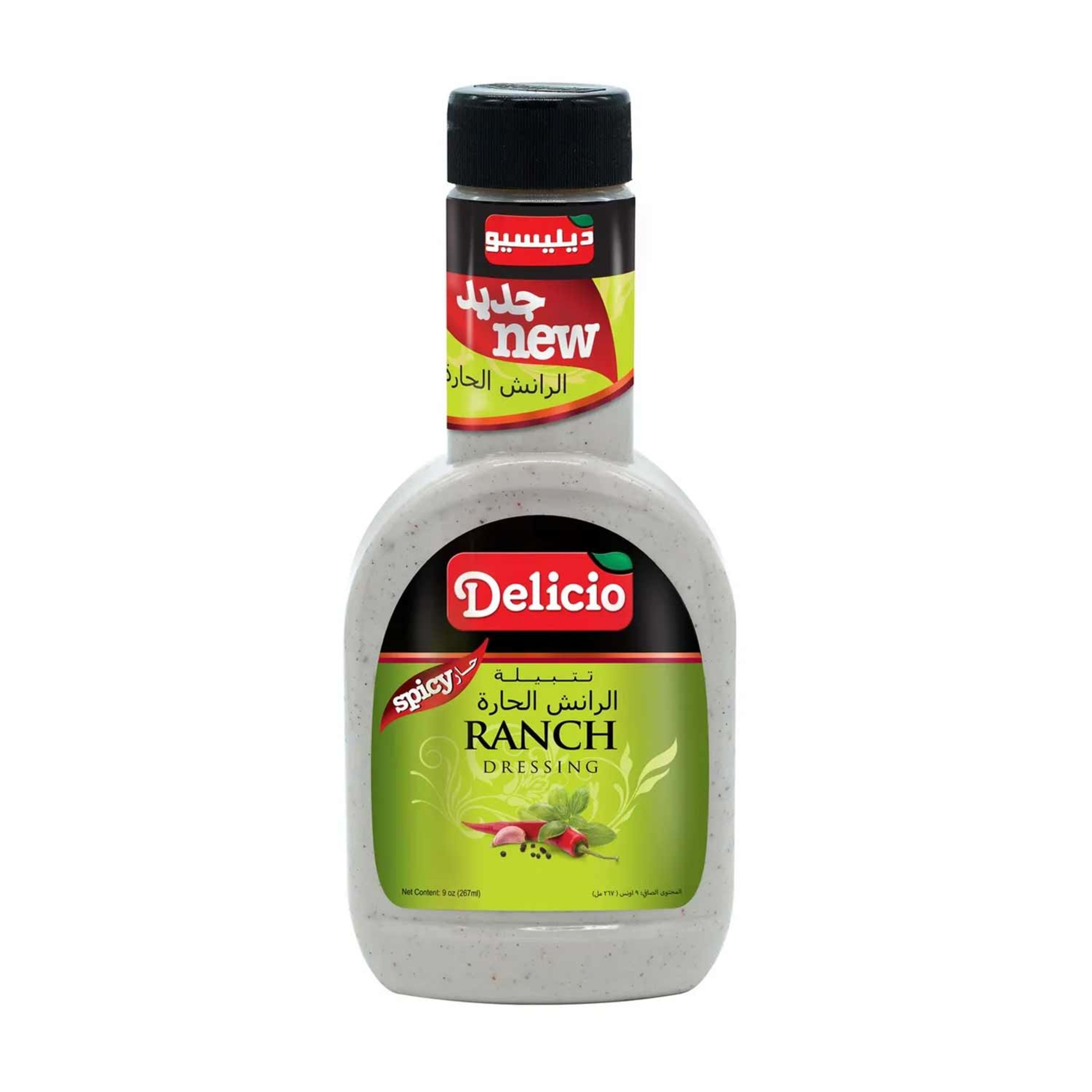 Delicio Spicy Ranch Dressing 267ml