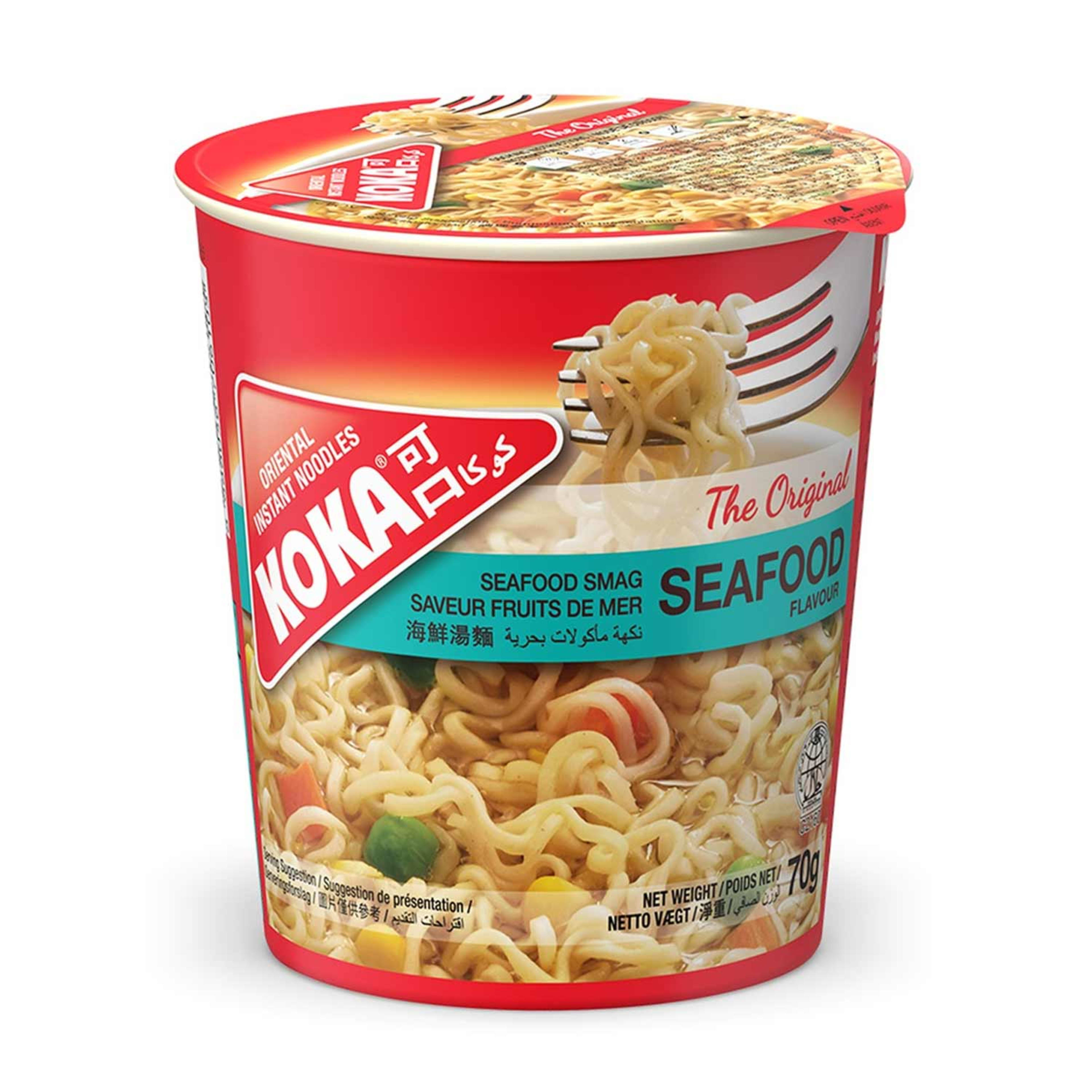 Koka Cup Noodles Seafood/lobster 70gm