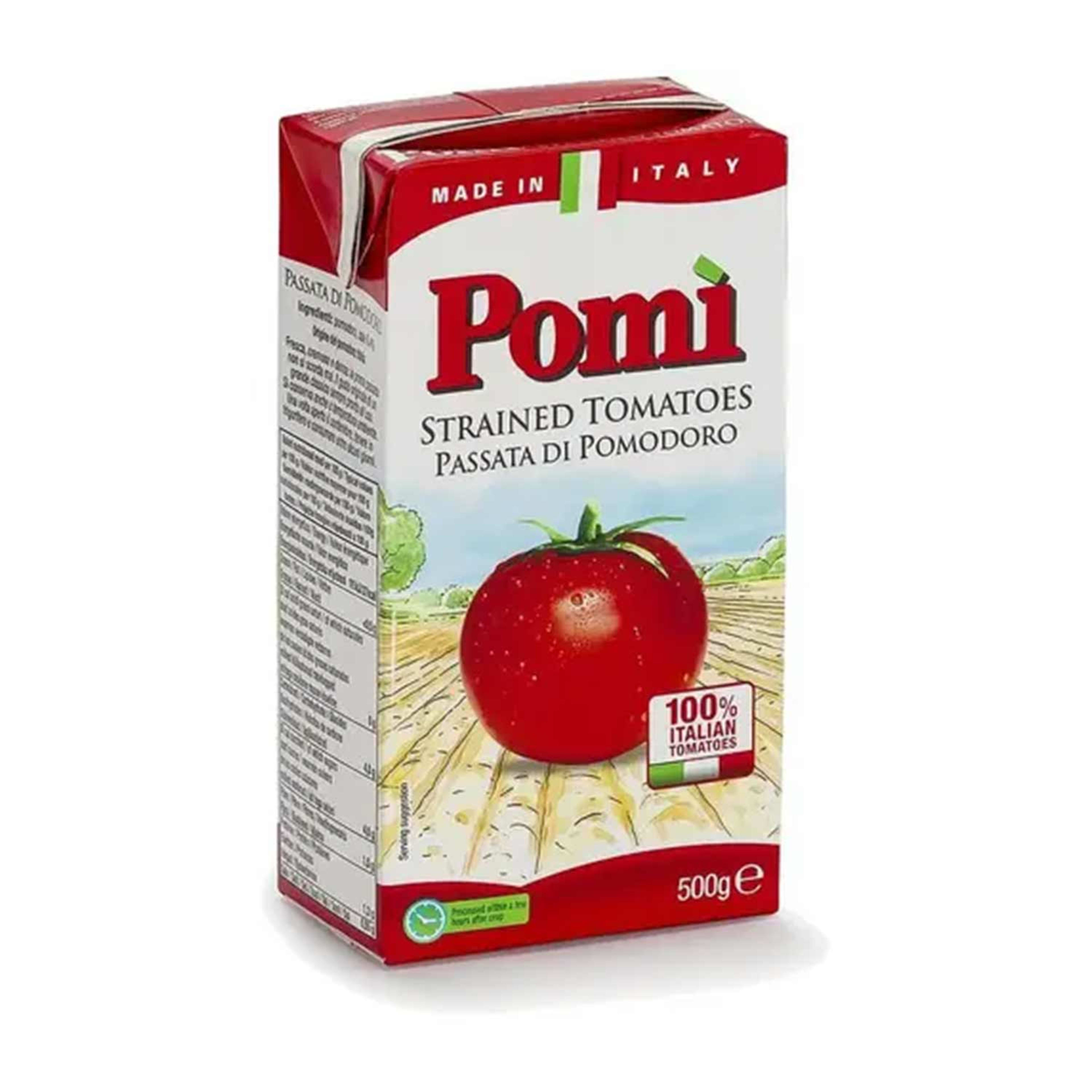 Pomi Strained Crushed Tomatoes (tetra) 500gm