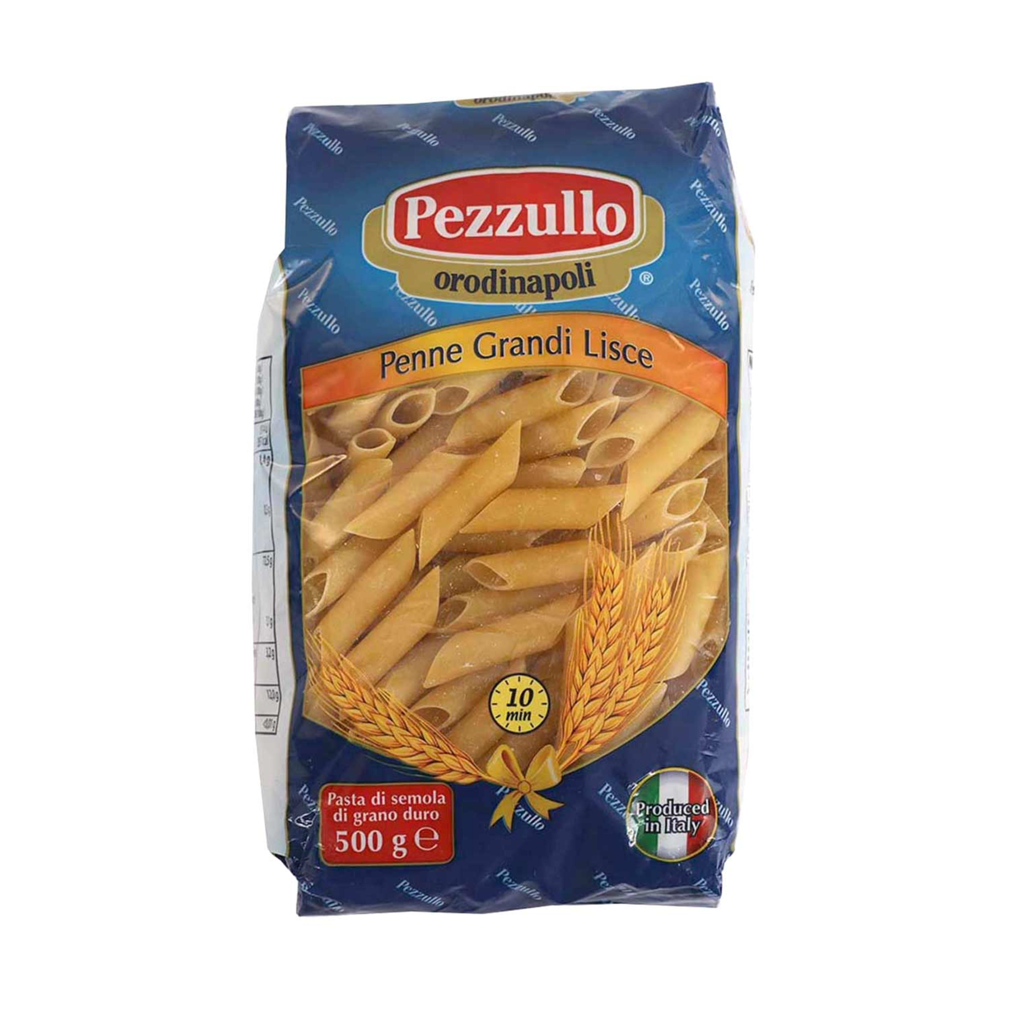 Pezzullo Penne Grandi Lisce 500gm