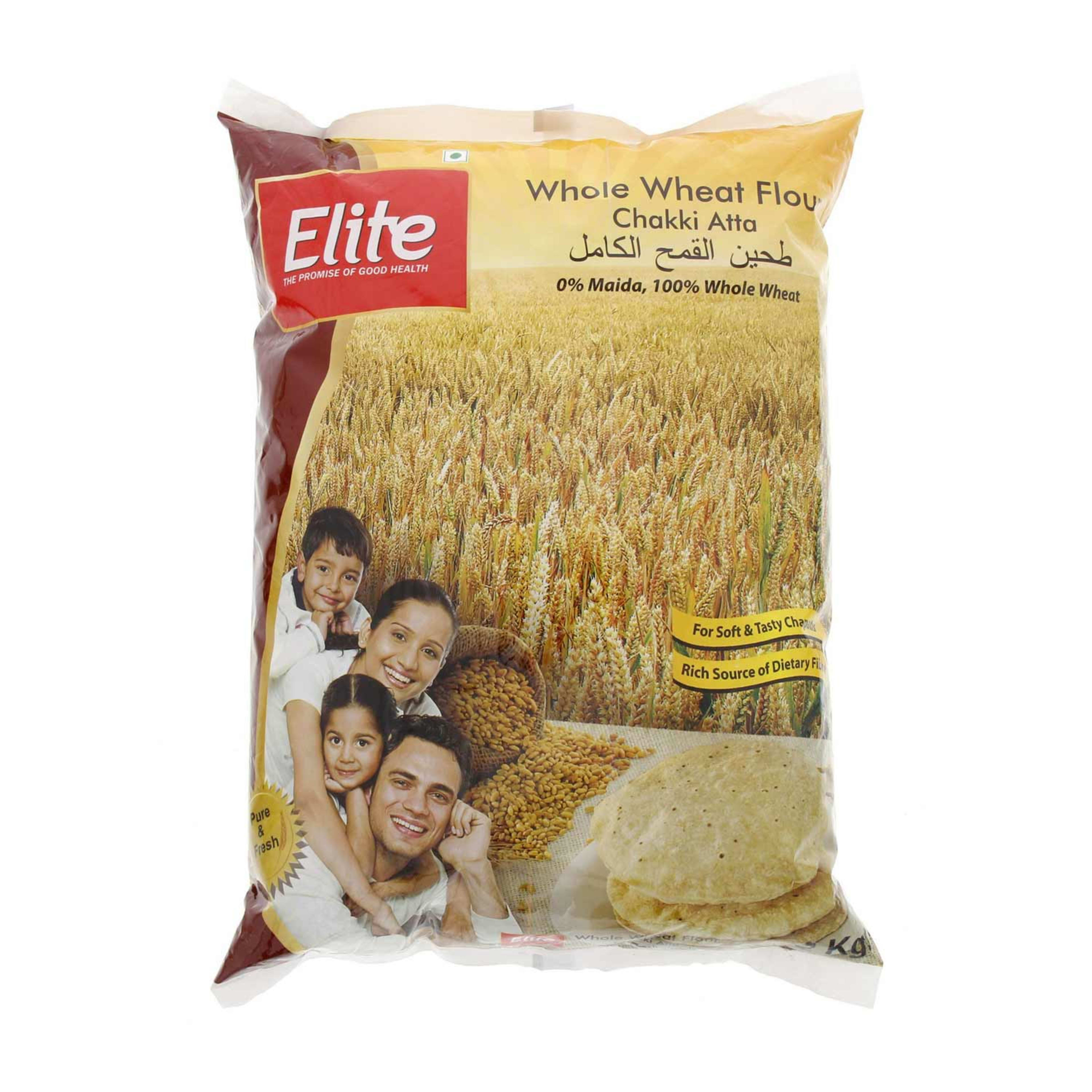 Elite Whole Wheat Flour (chakki Atta) 2kg