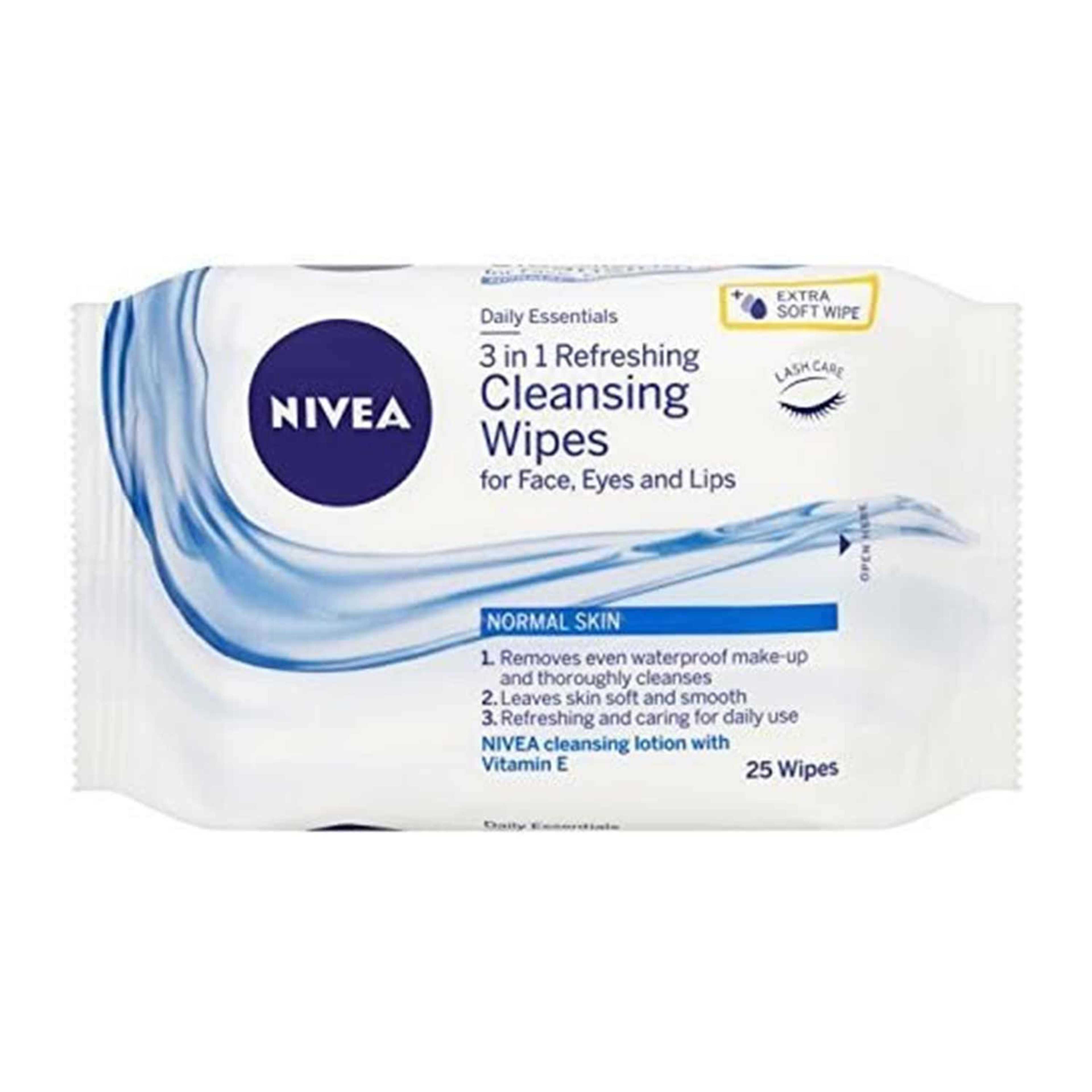 Nivea Visage Refreshing Facial Cleansing Wipes 25pcs