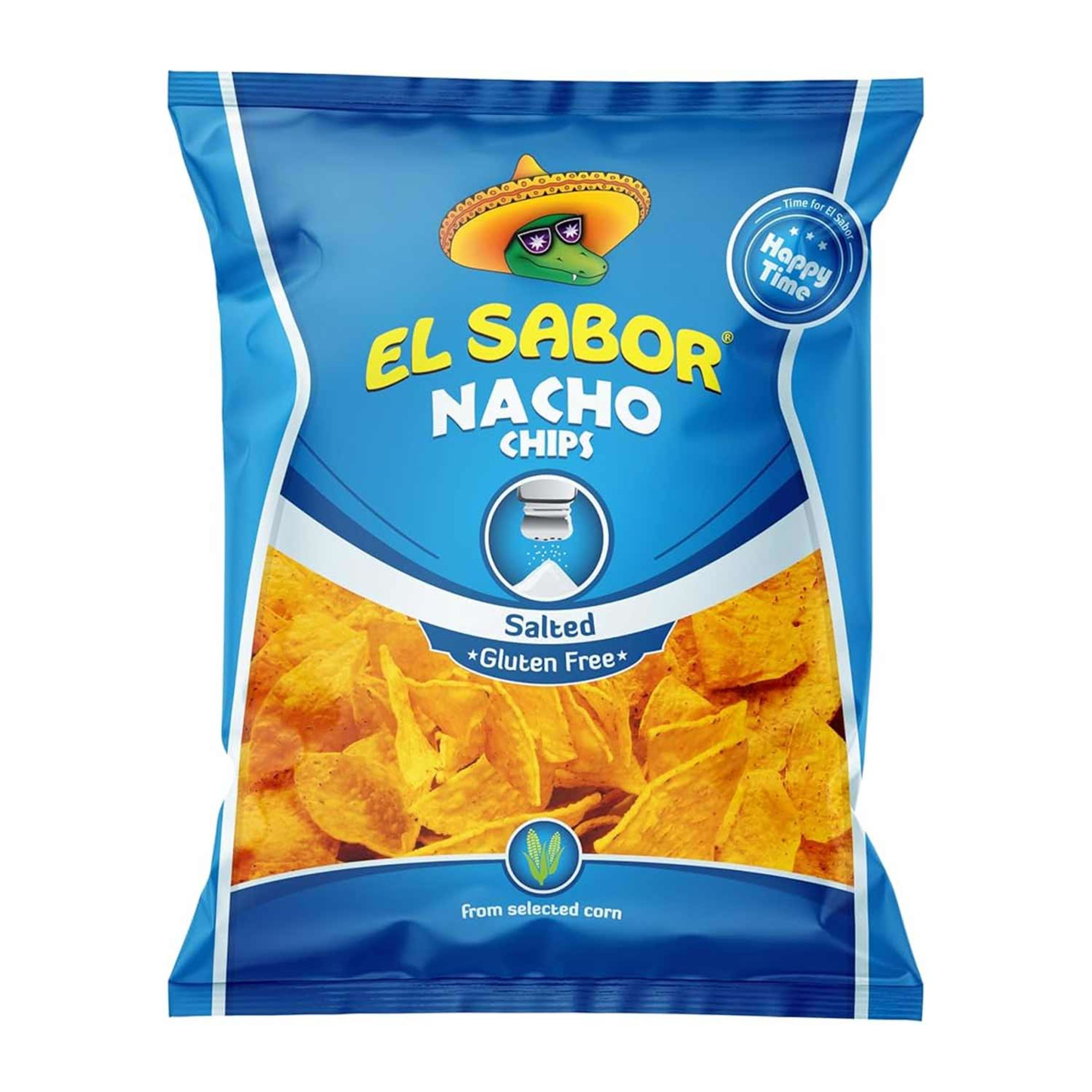 El Sabor Nacho Chips Salted 100gm