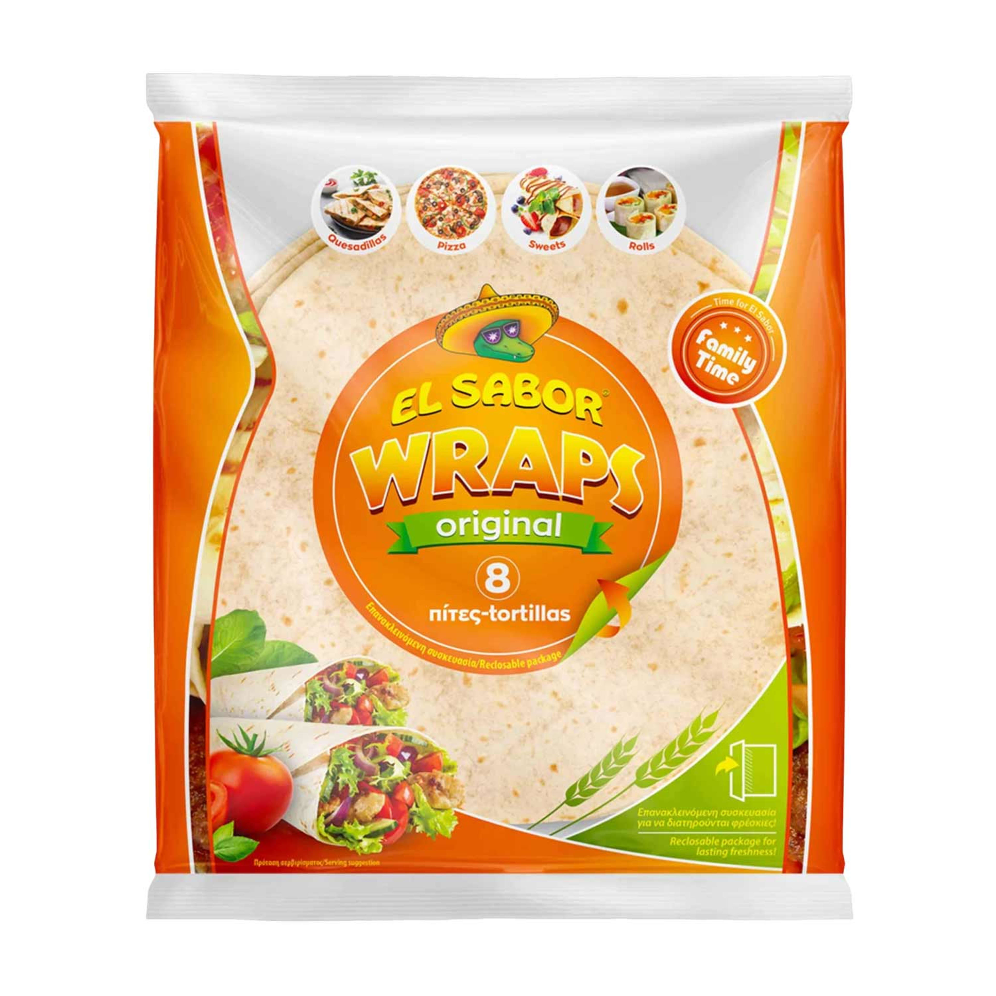 El Sabor Flour Tortillas 25cm 420gm