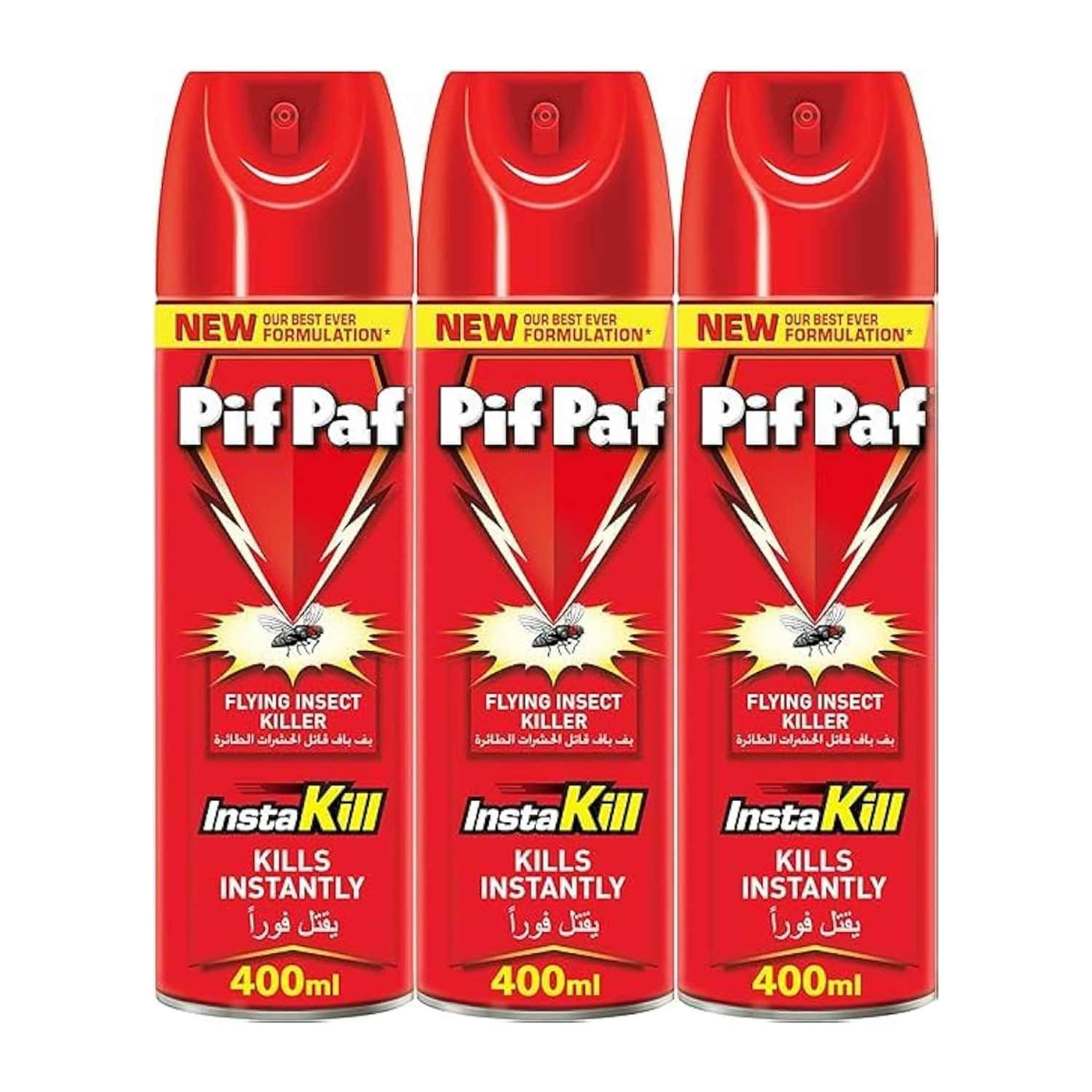 Pif Paf Insta Kill Fly Killer 400ml 2+1free