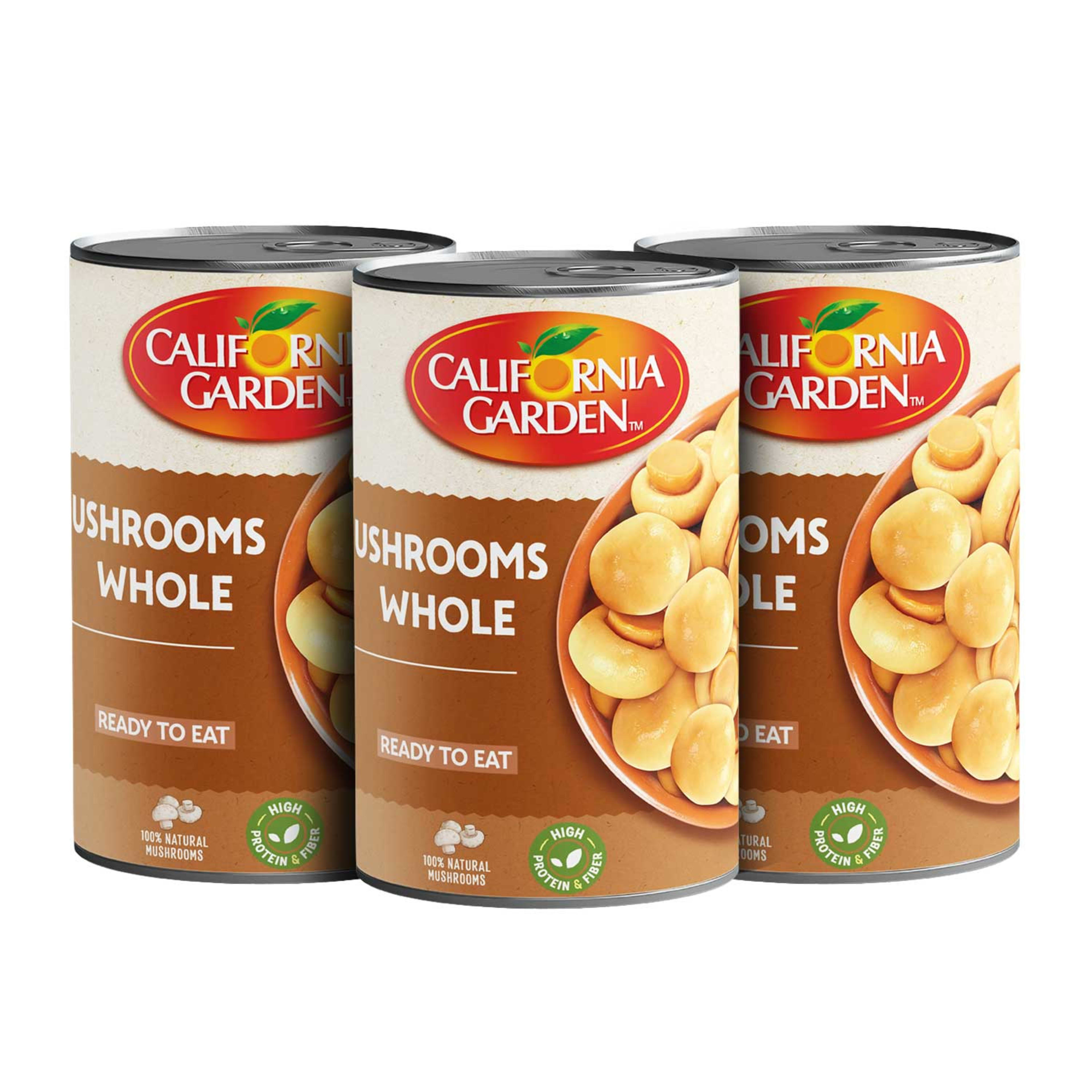 California Garden Mushroom Whole 3pcsx425gm