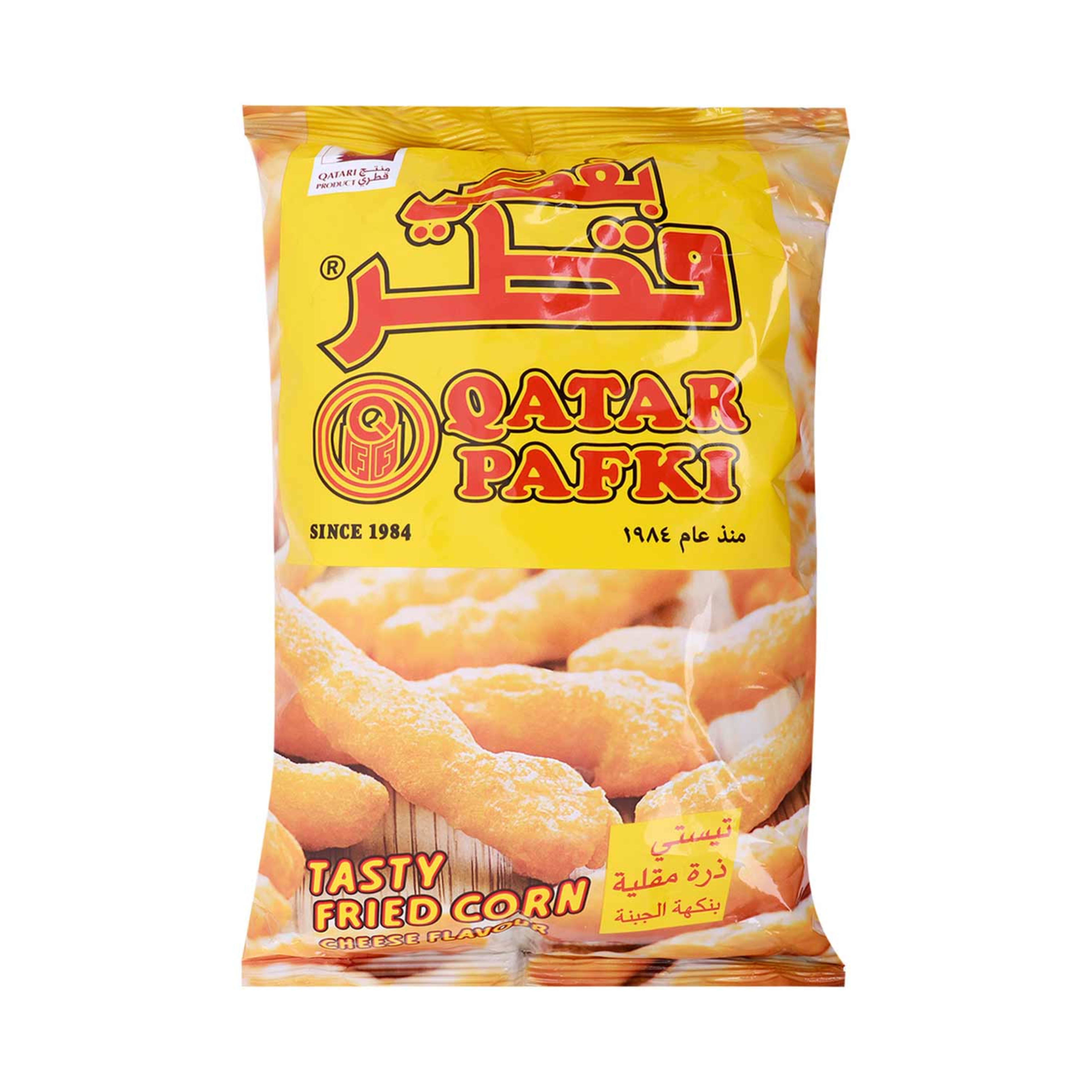 Qatar Pafki Tasty Fried Corn Cheese Flavour 160gm
