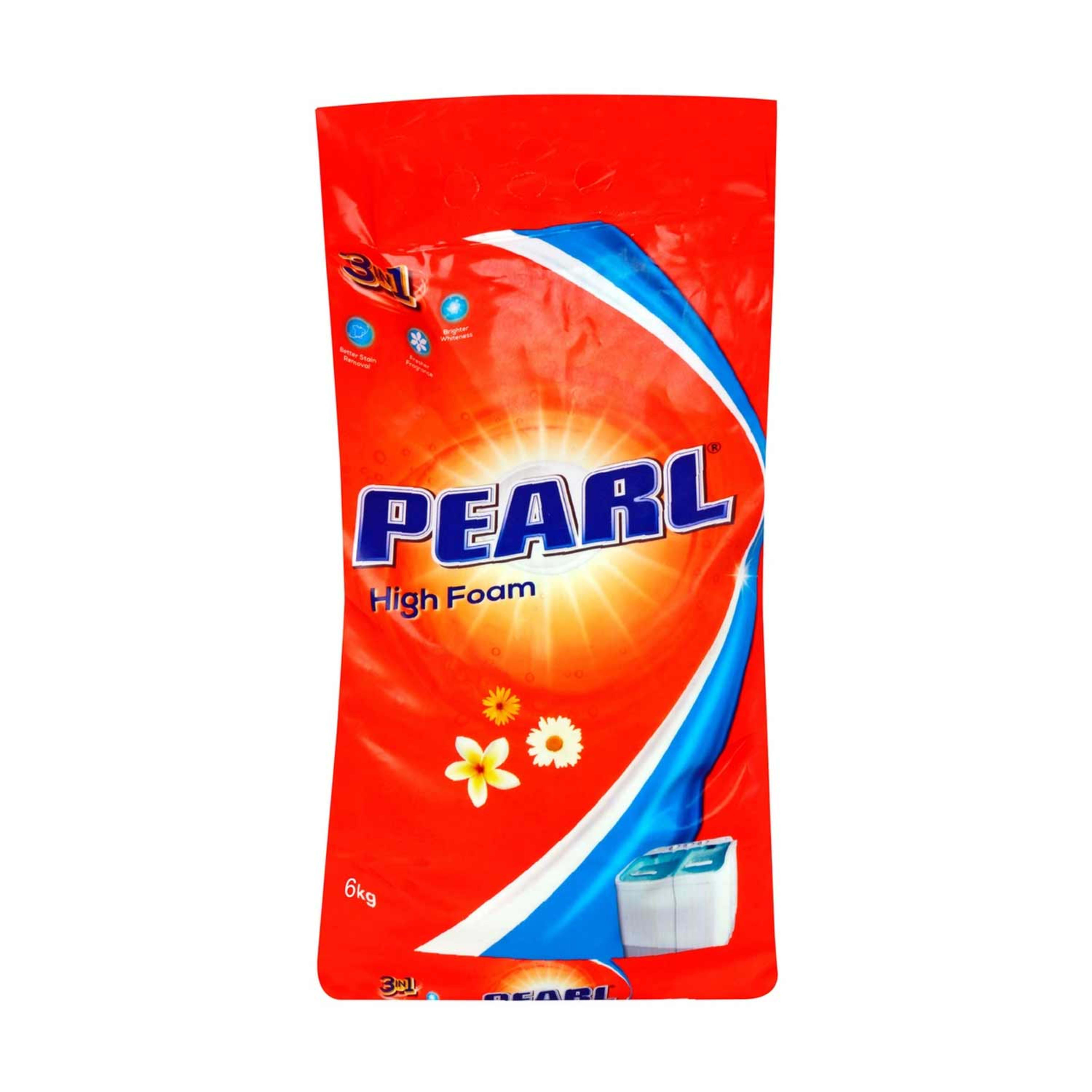 Pearl High Foam Detergent 6kg Bag Sp.offer