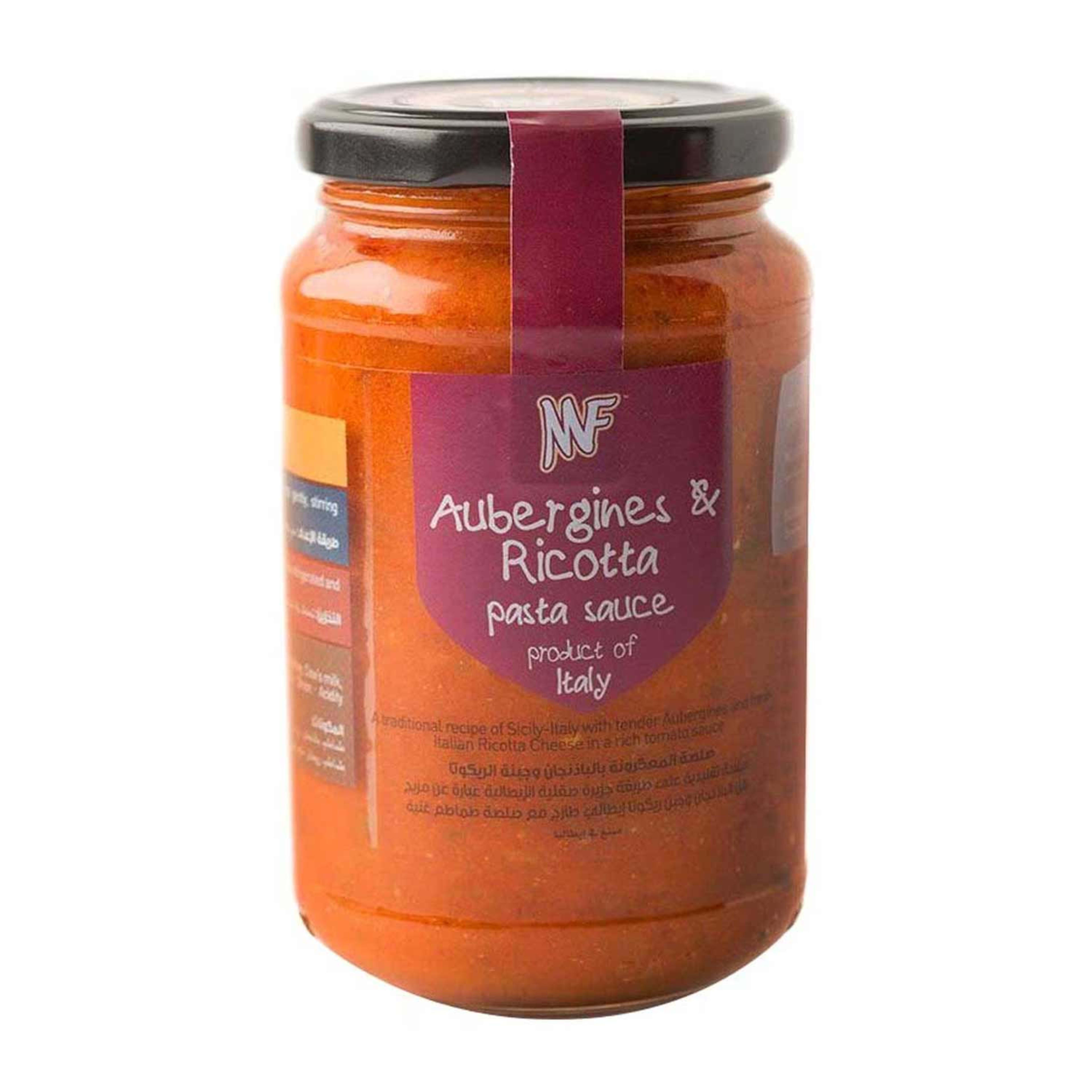 Mf Aubergines Ricotta Pasta Sauce 350gm