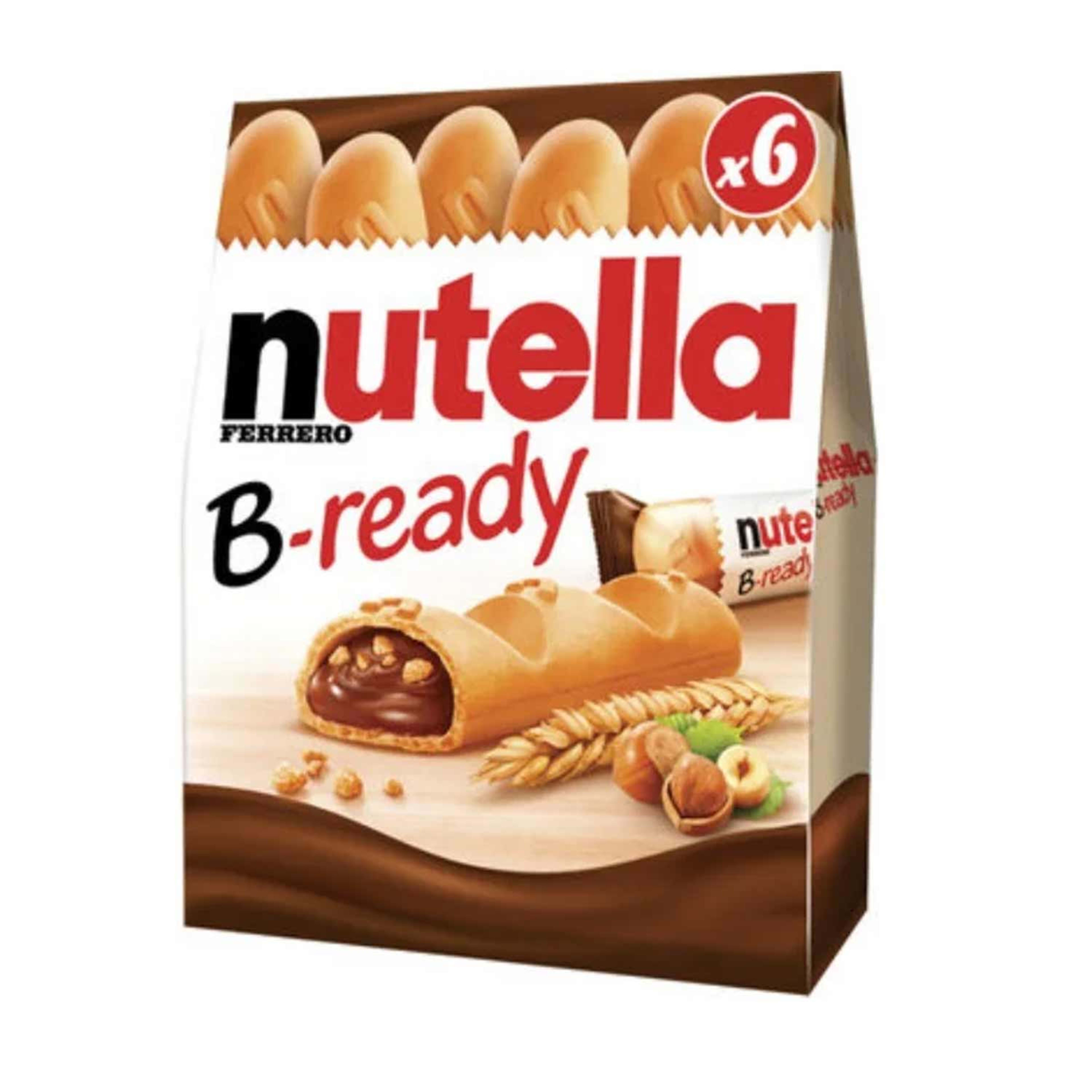 Ferrero Nutella B-ready Wafer Filled W/ Nutella 132gm