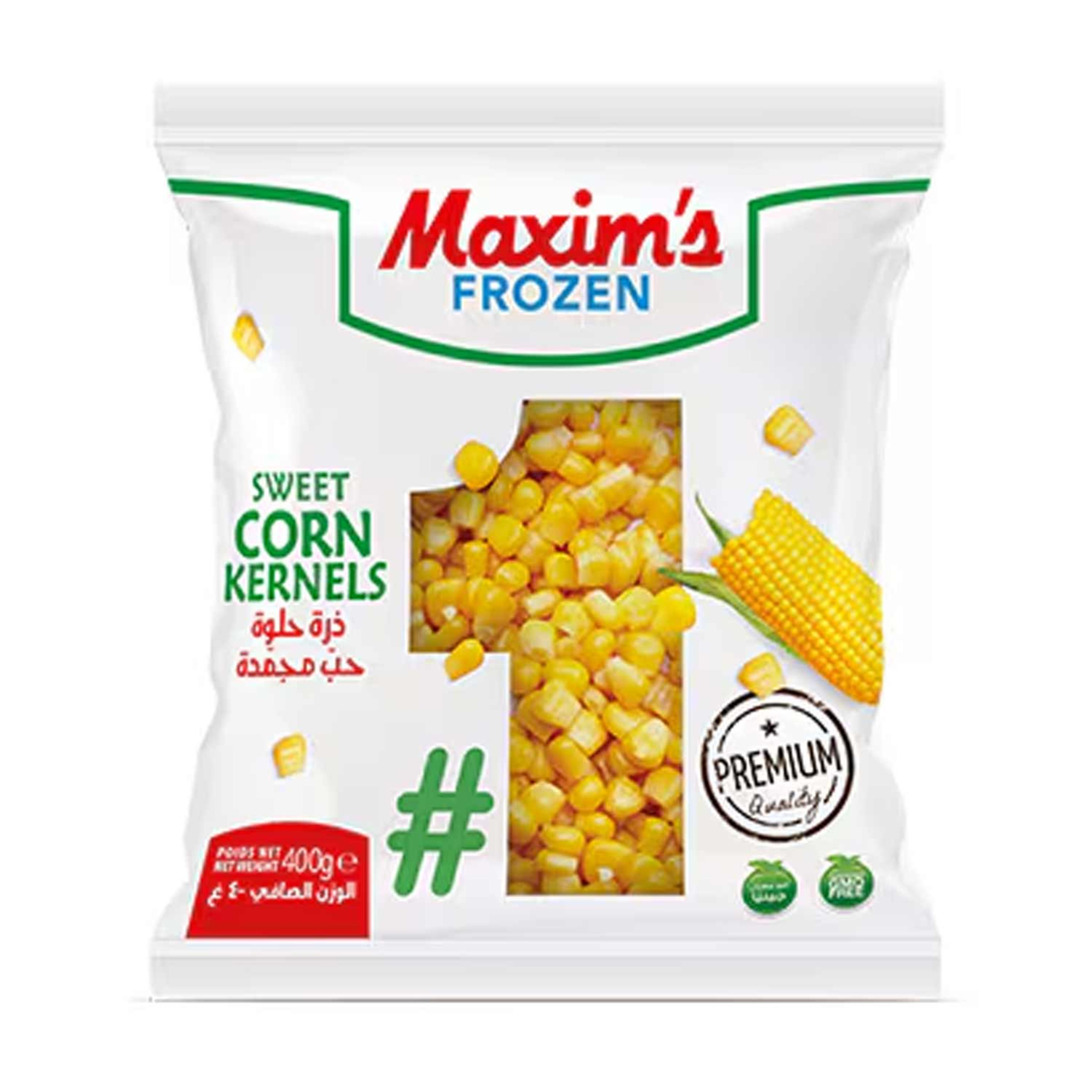 Maxim's Frozen Sweet Corn Kernels 400gm