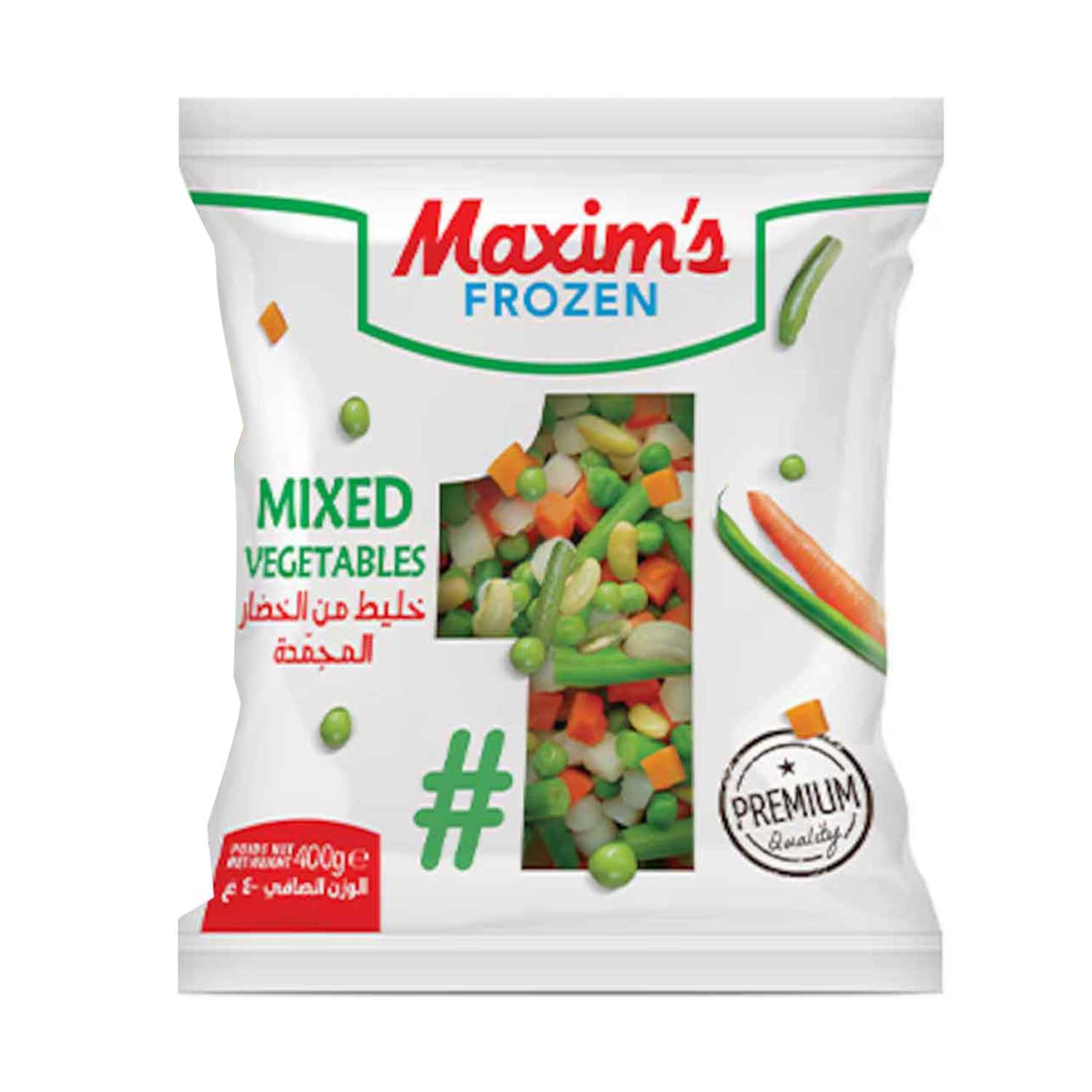 Maxim's Frozen Mixed Vegetable 400gm