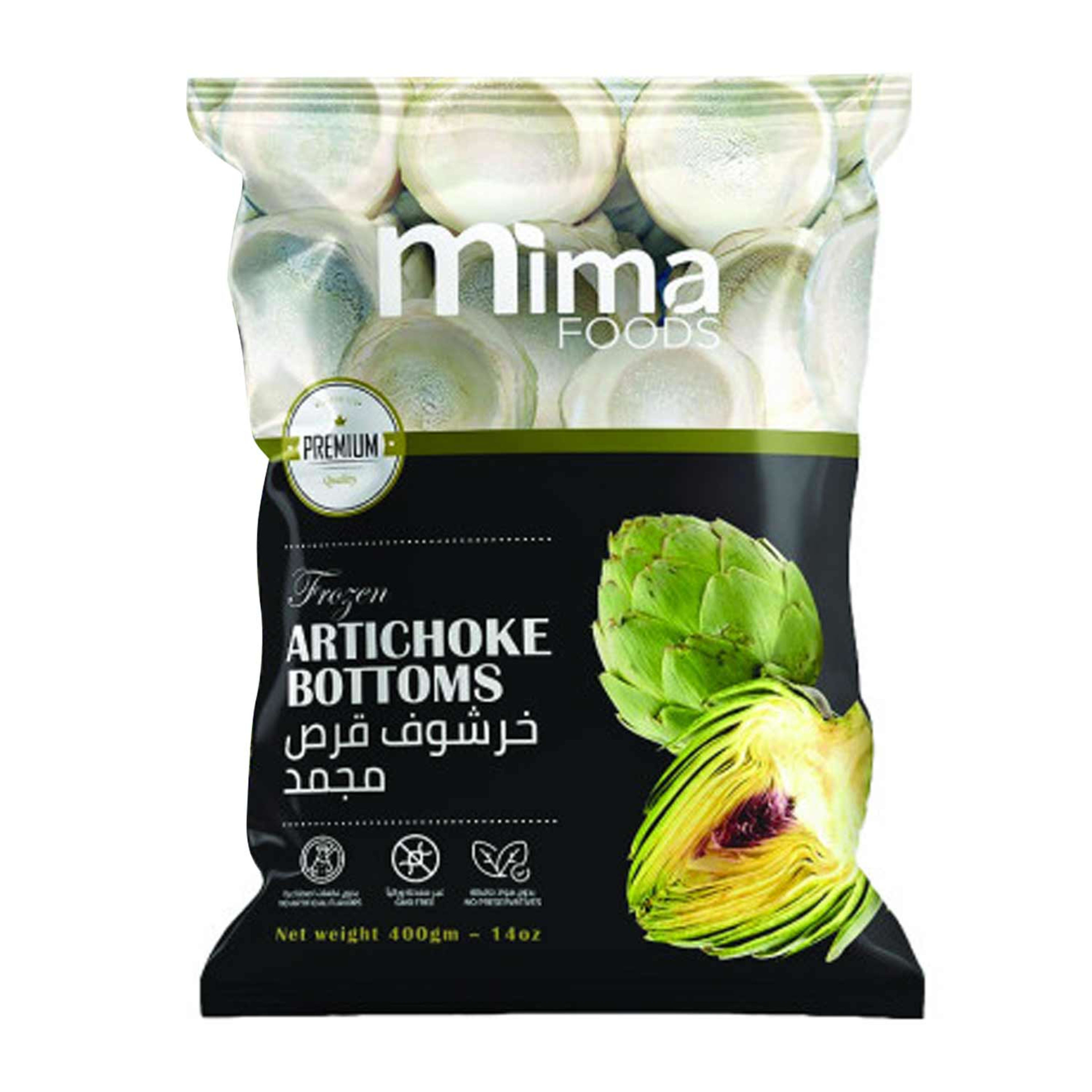 Mima Foods Artichoke Bottoms 400gm