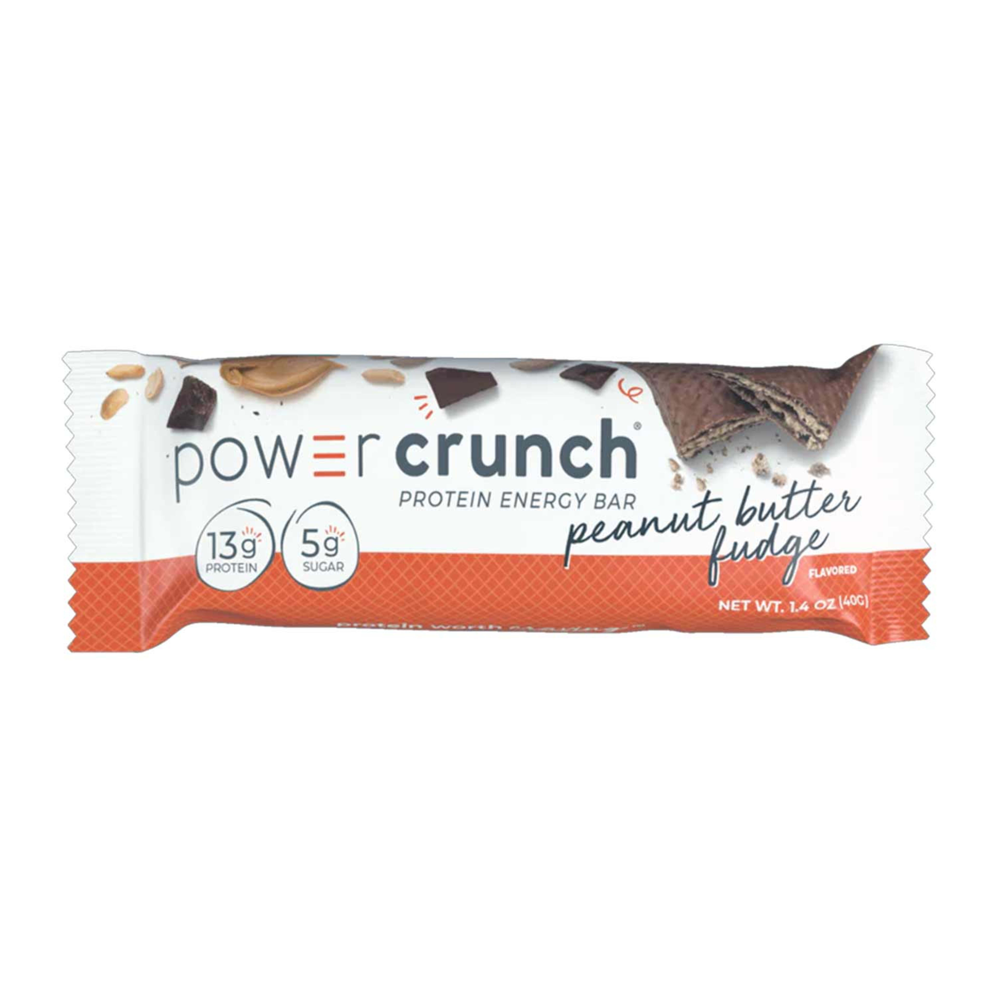 Power Crunch Peanut Butter Fudge Protein Energy Bar 40gm