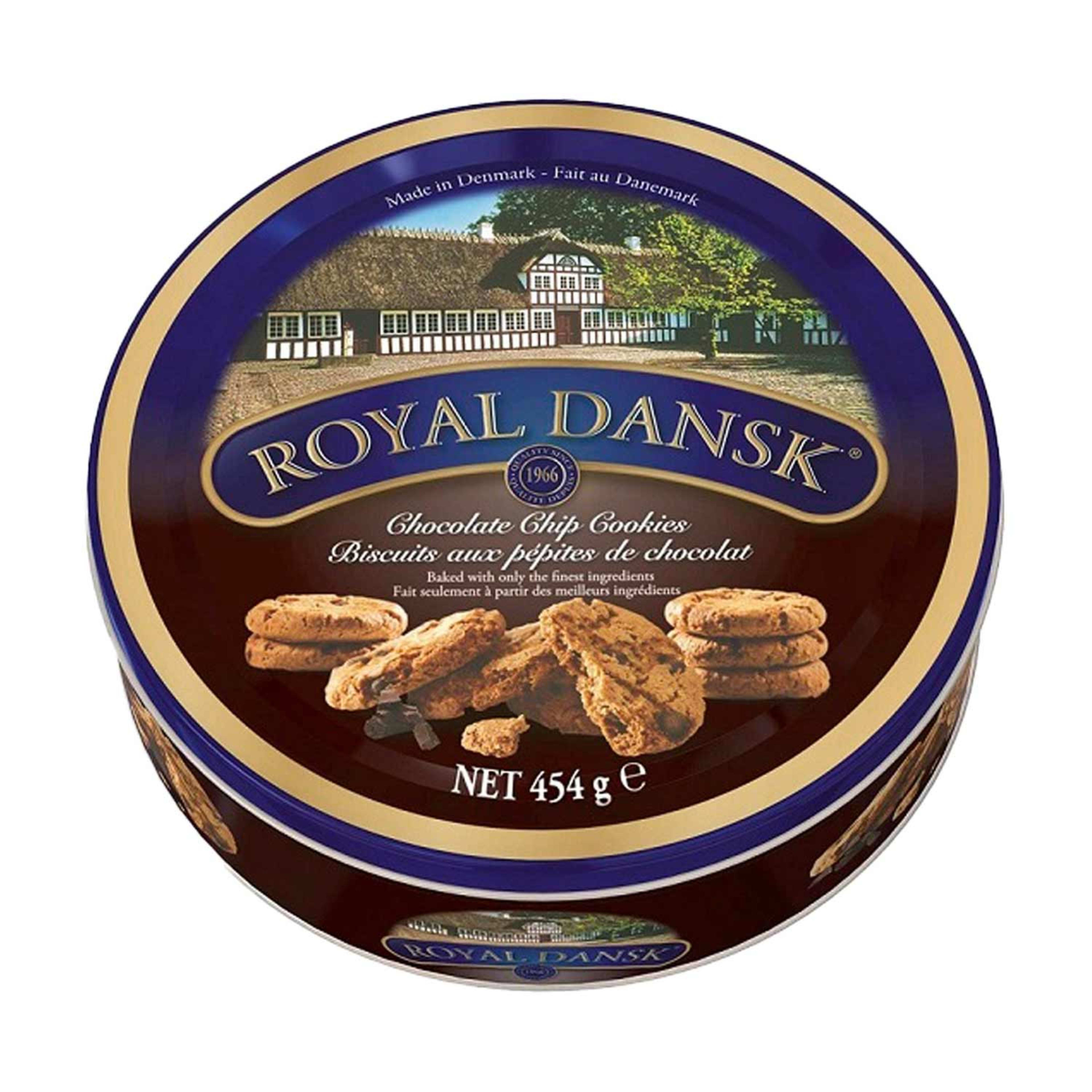 Royal Dansk Chocolate Chip Cookies 454gm