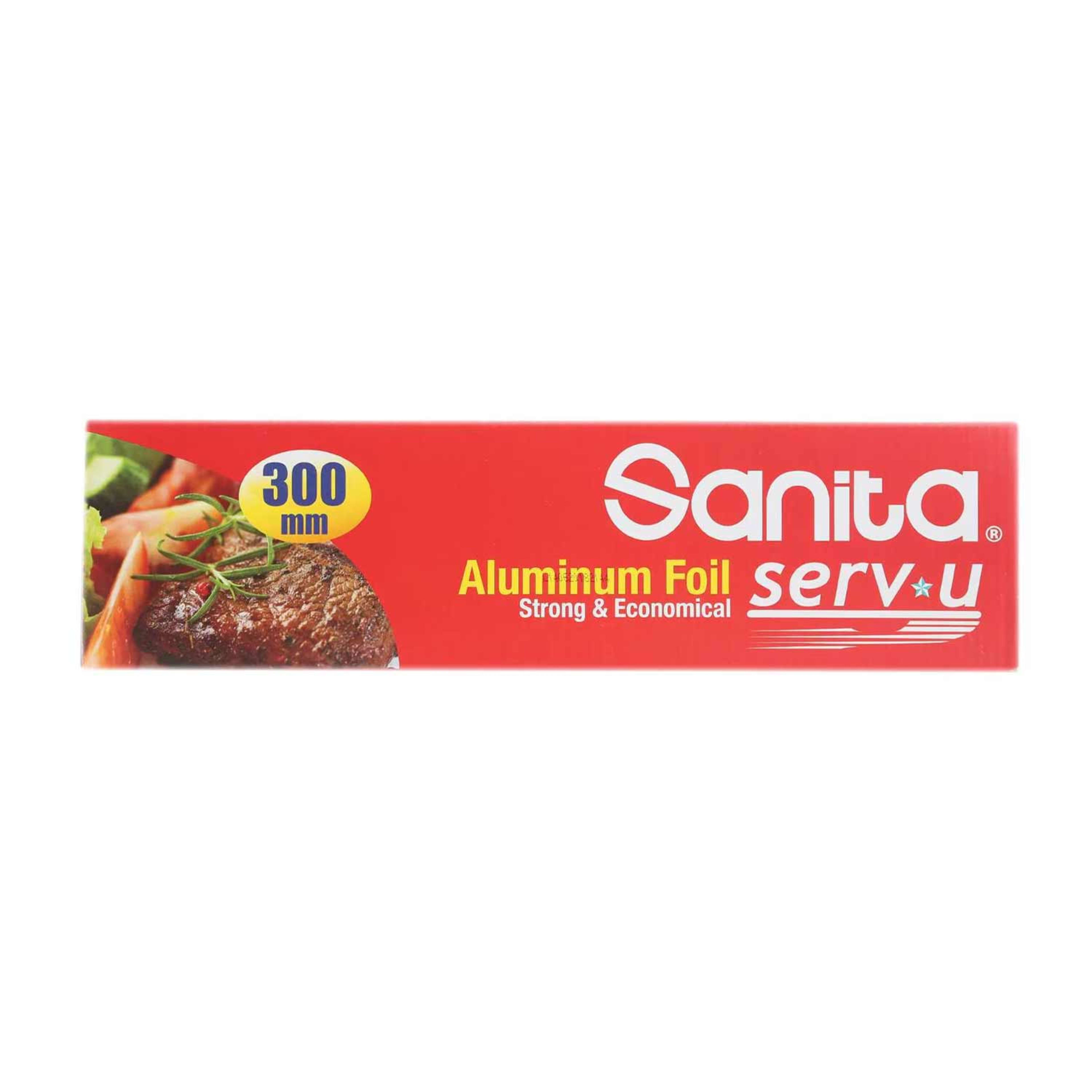 Sanita Aluminium Foil 300mmx85mtr