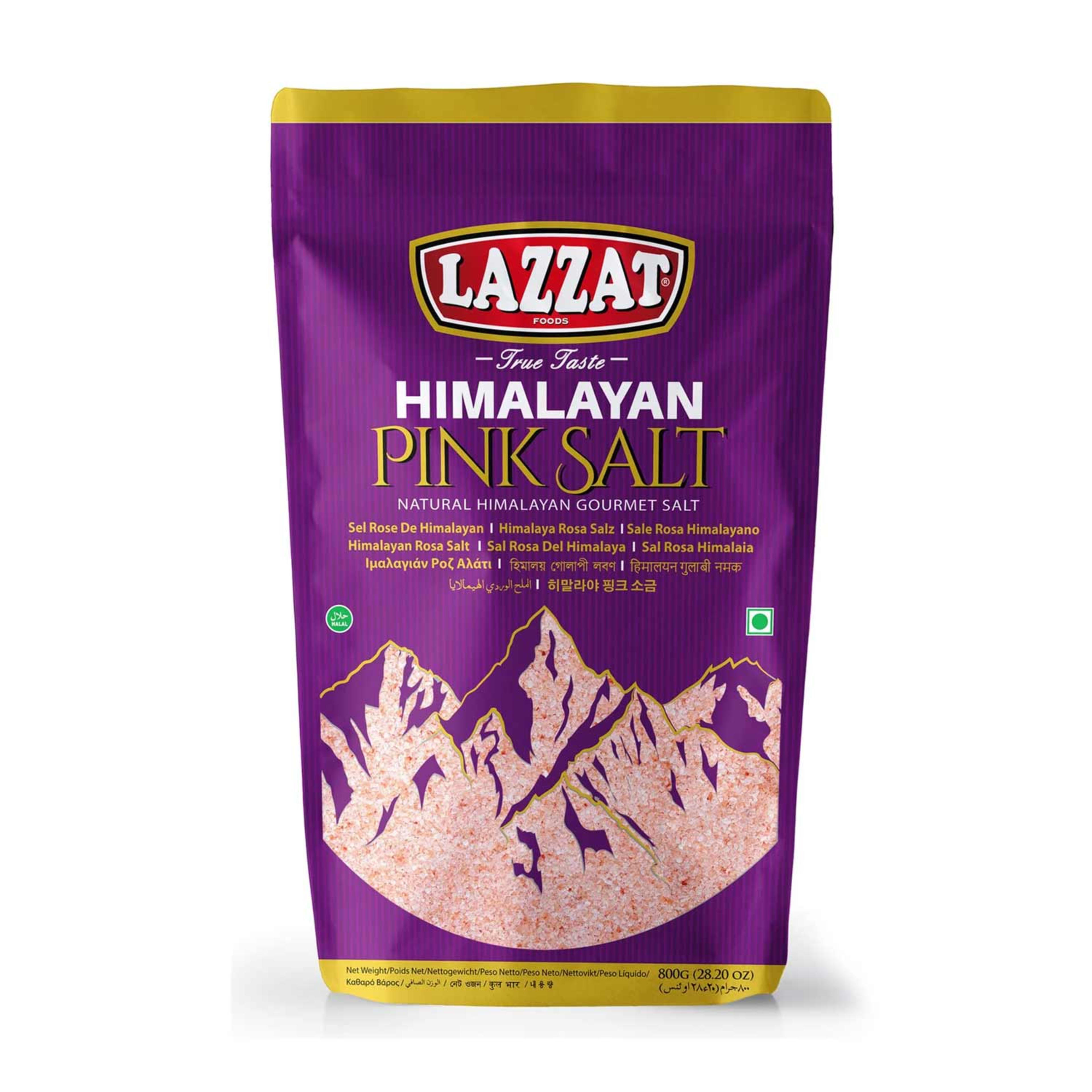 Lazzat Himalayan Pink Salt- Fine 800gm