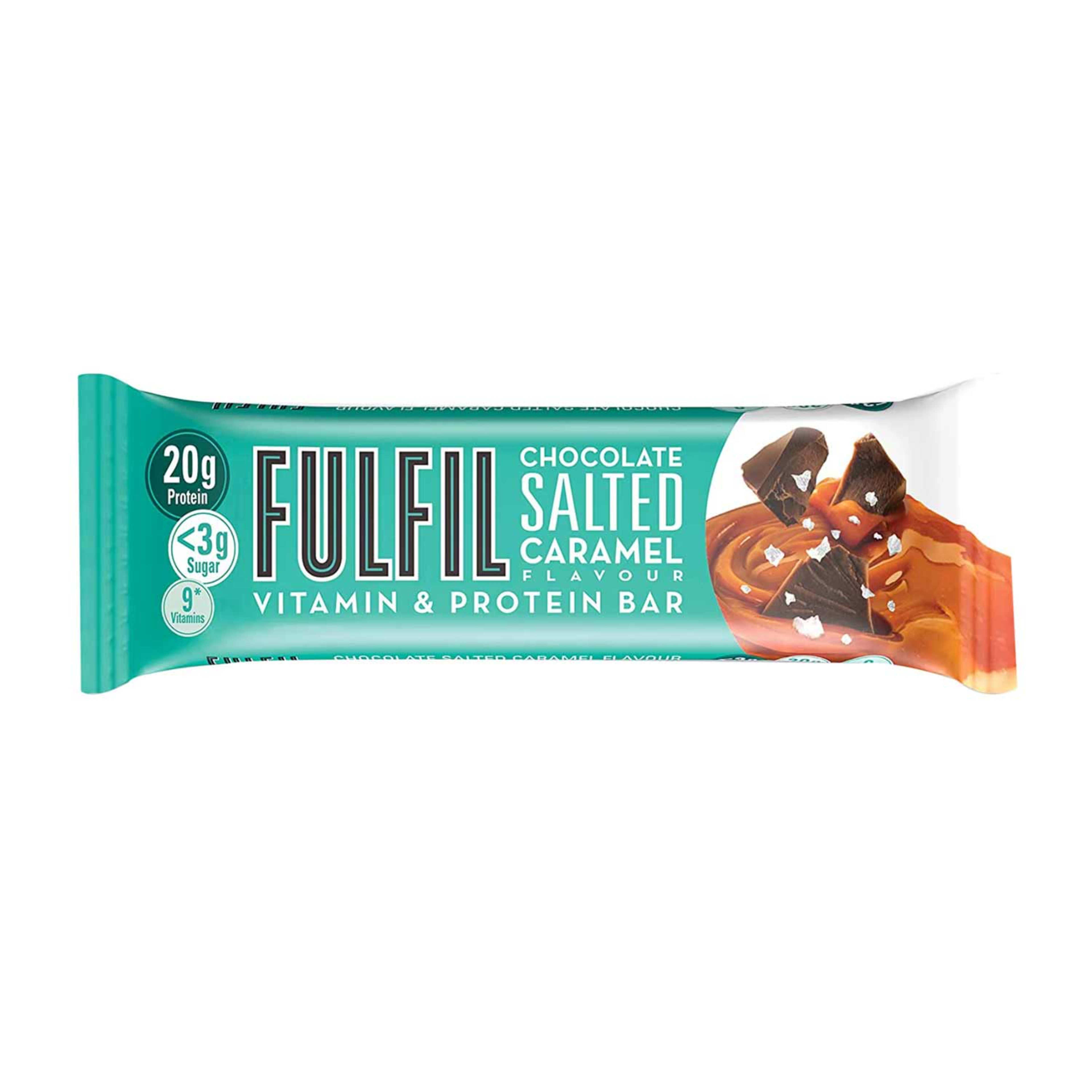 Fulfil Chocolate Salted Caramel Vitamin and Protein Bar 55gm