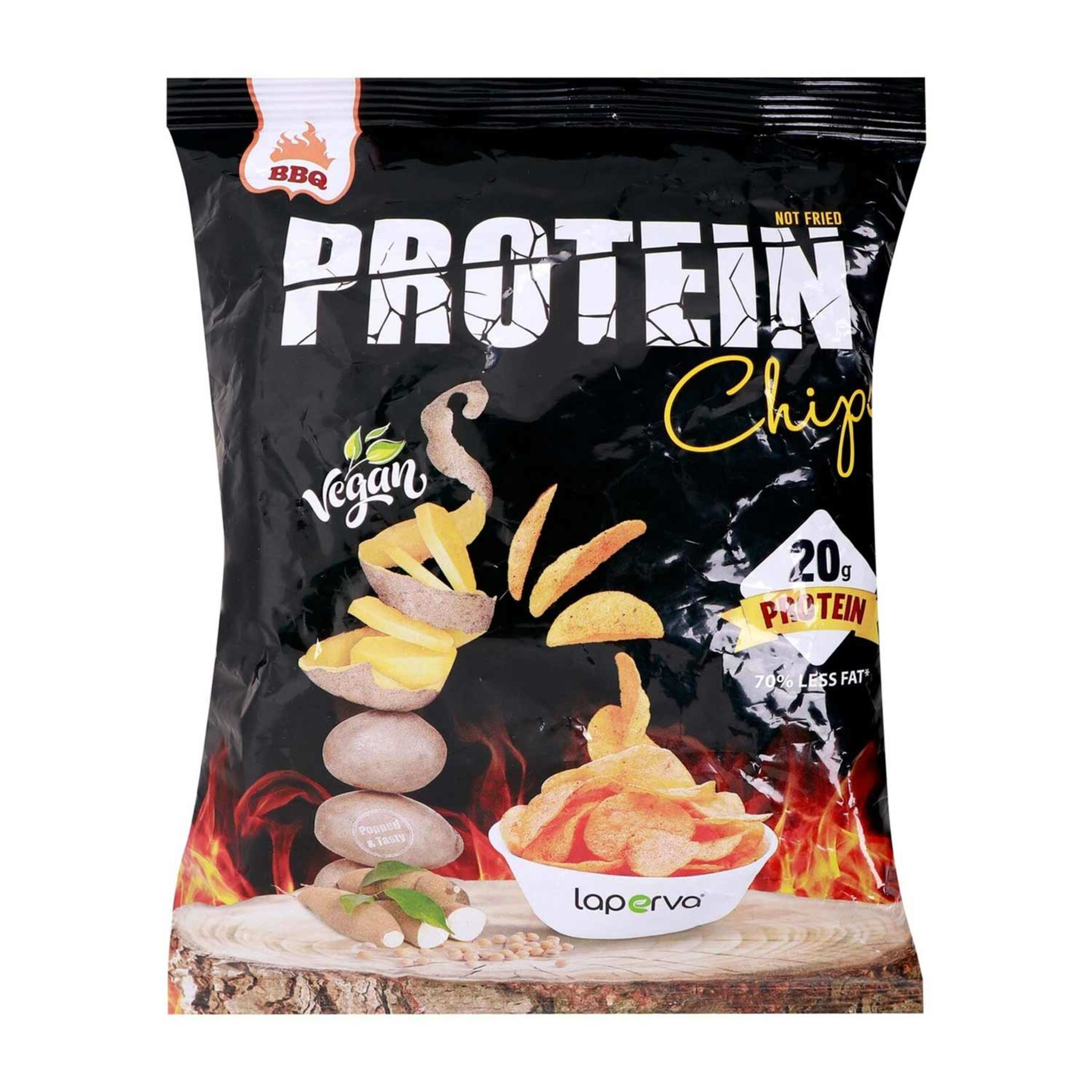 Laperva Protein Chips Barbecue Flavor 55gm