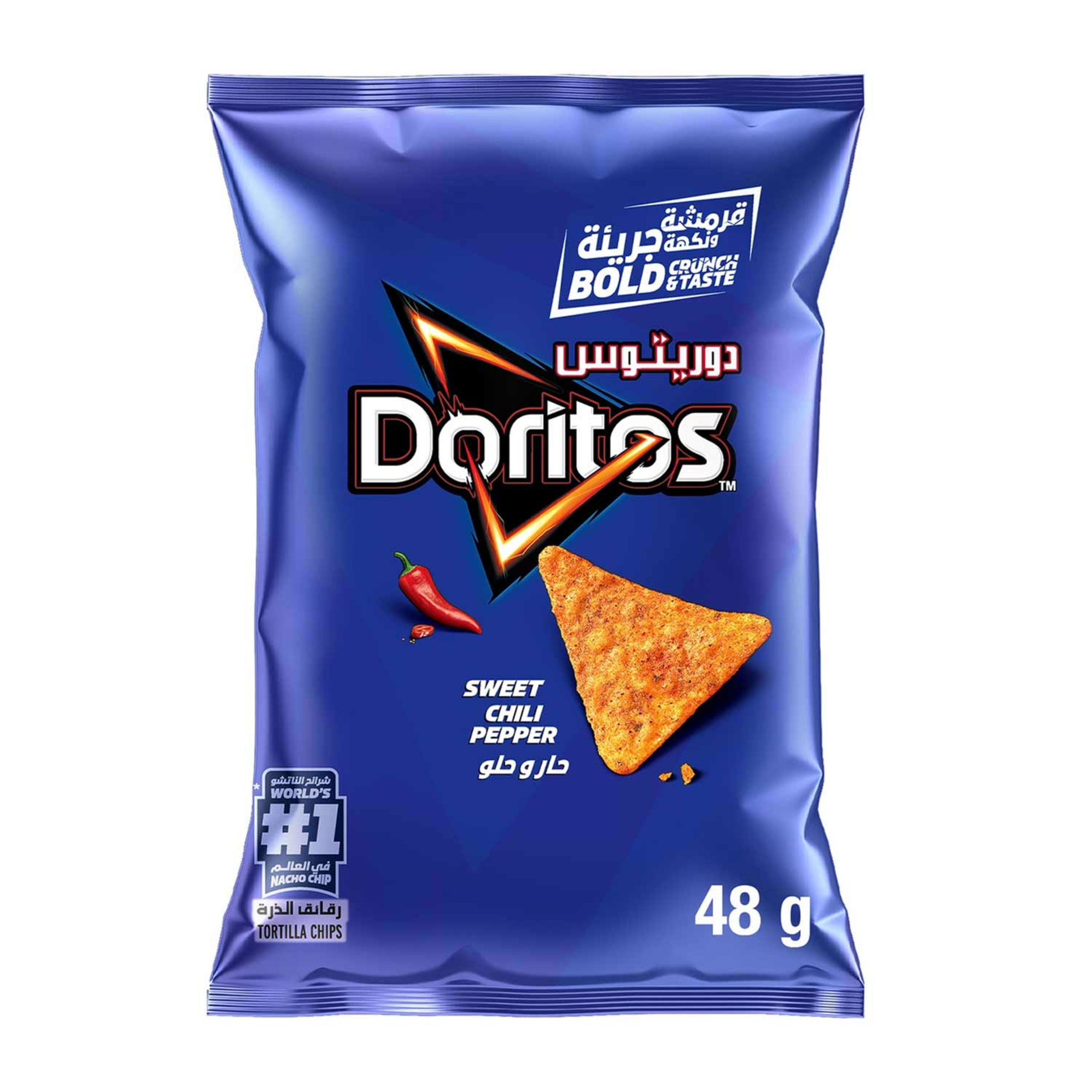 Doritos Sweet Chilli Flavored Tortilla Chips 48gm