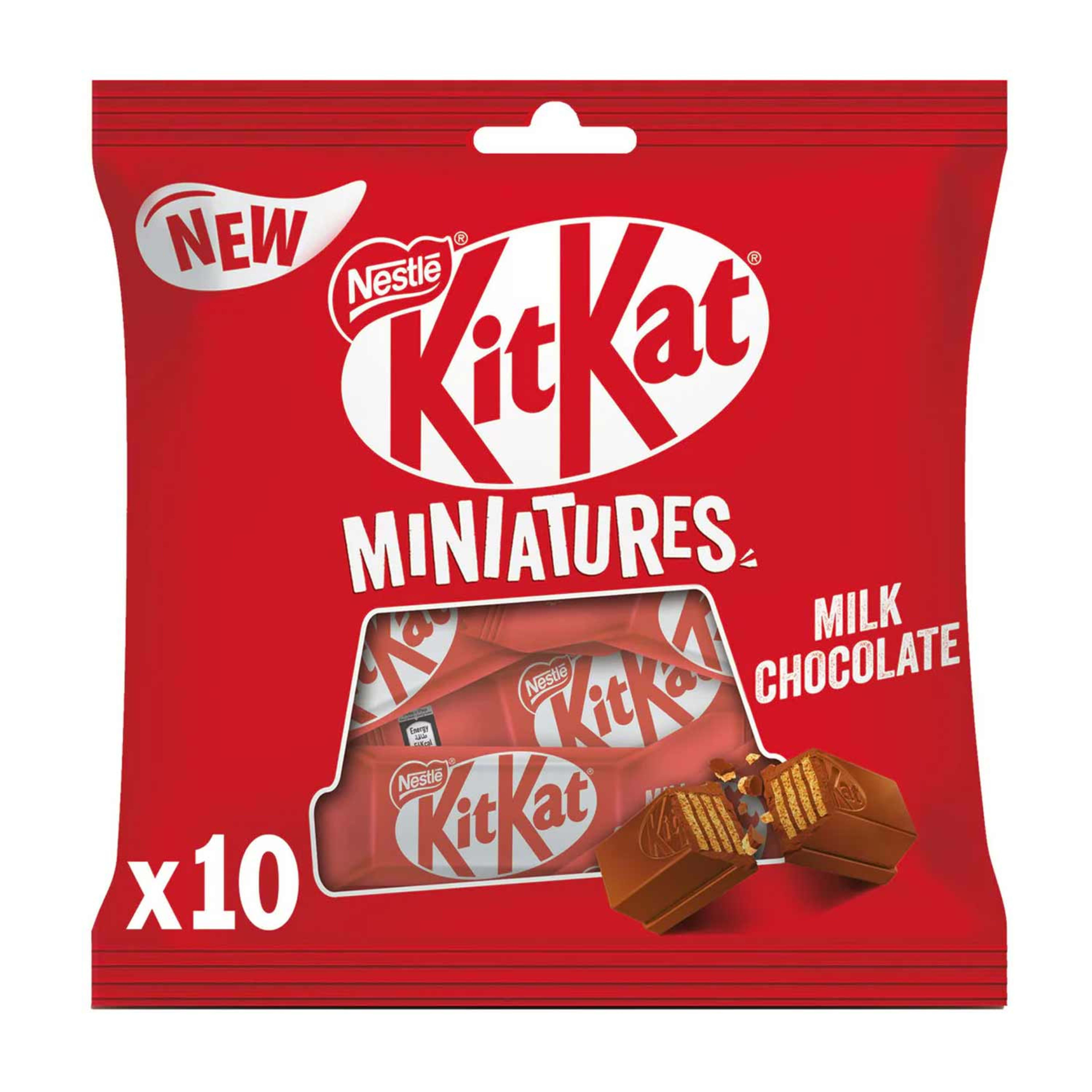 Nestle Kitkat Miniatures Milk Chocolate Pouch 110gm