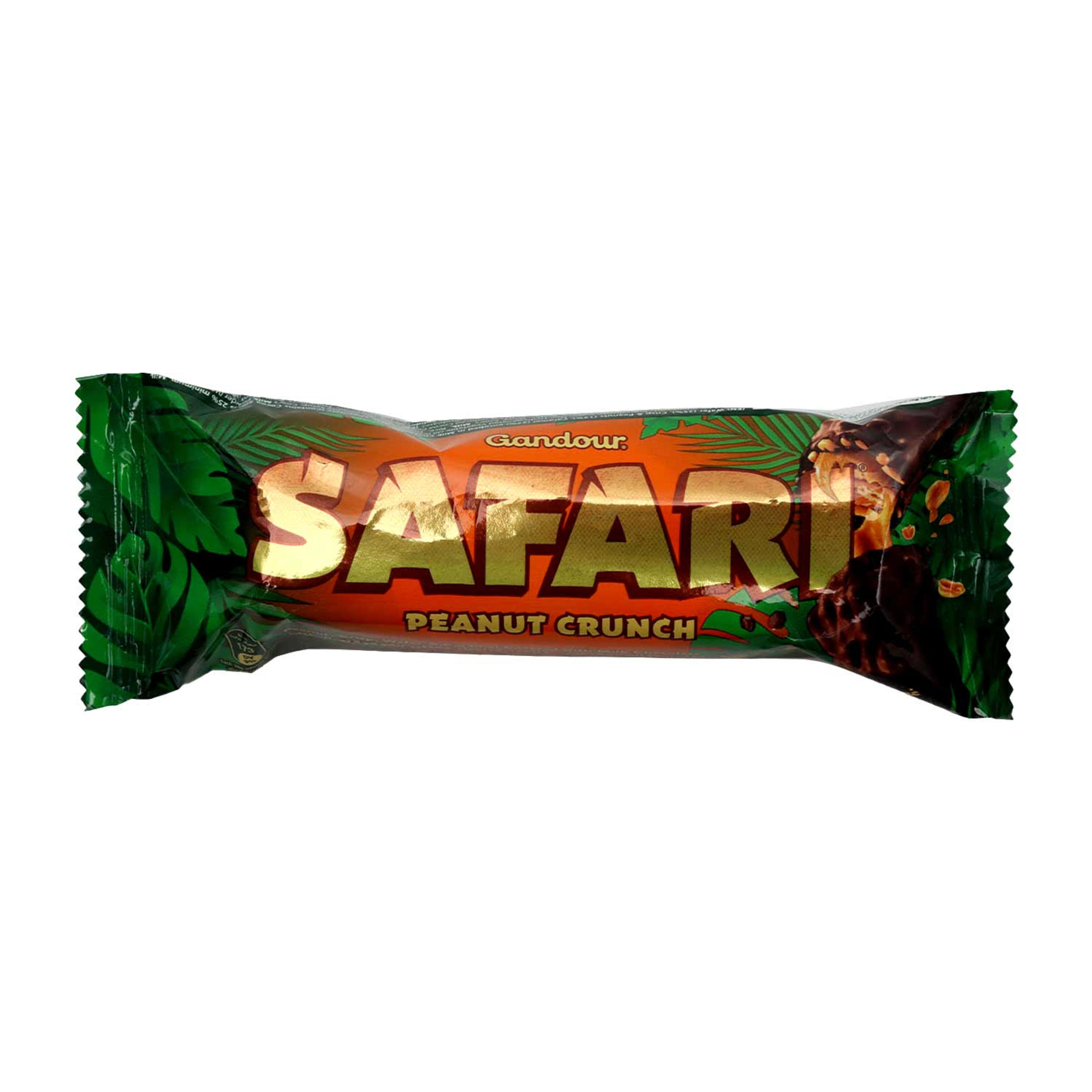 Gandour Safari Peanut Crunch Chocolate 34gm