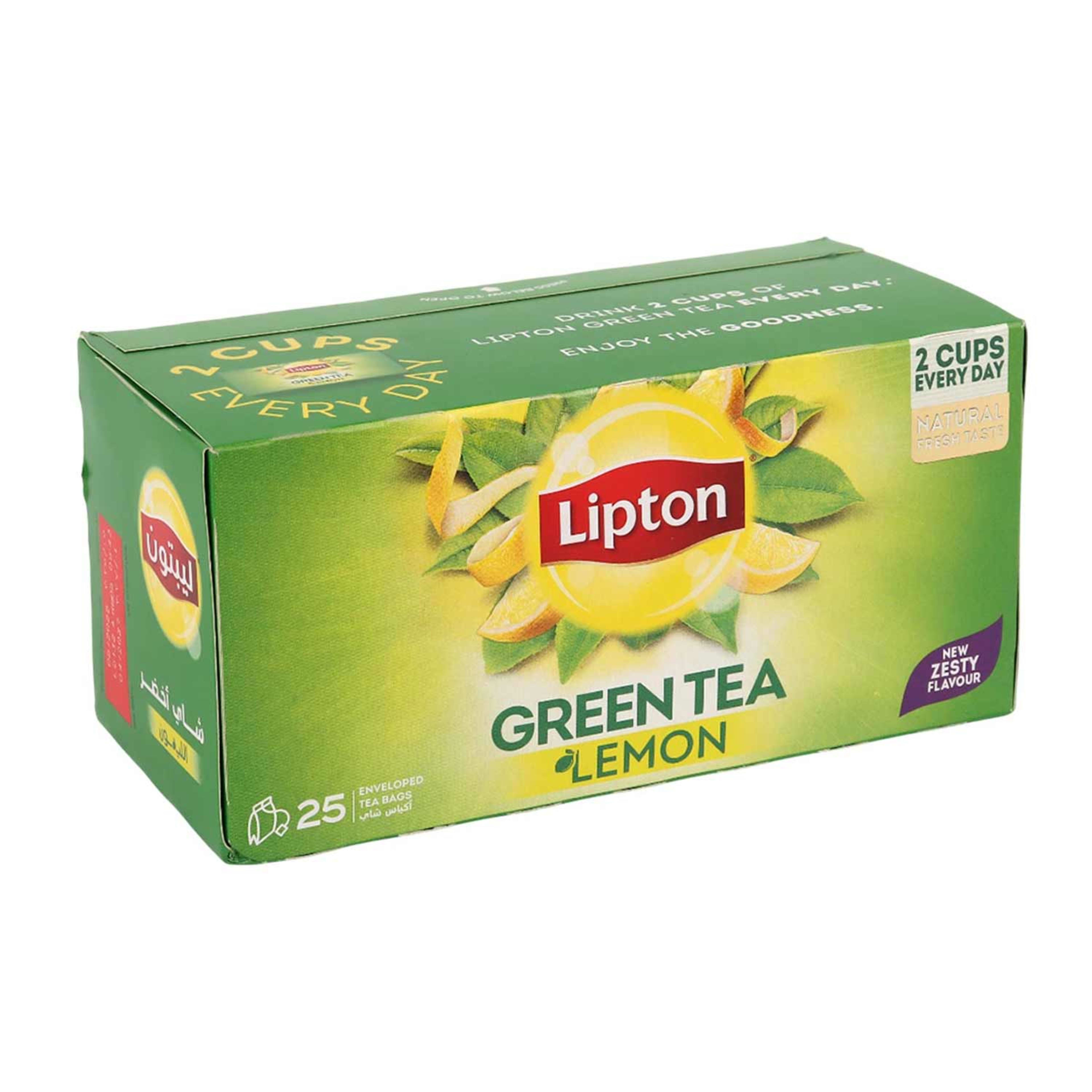 Lipton Green Tea Lemon 25s 32.5gm