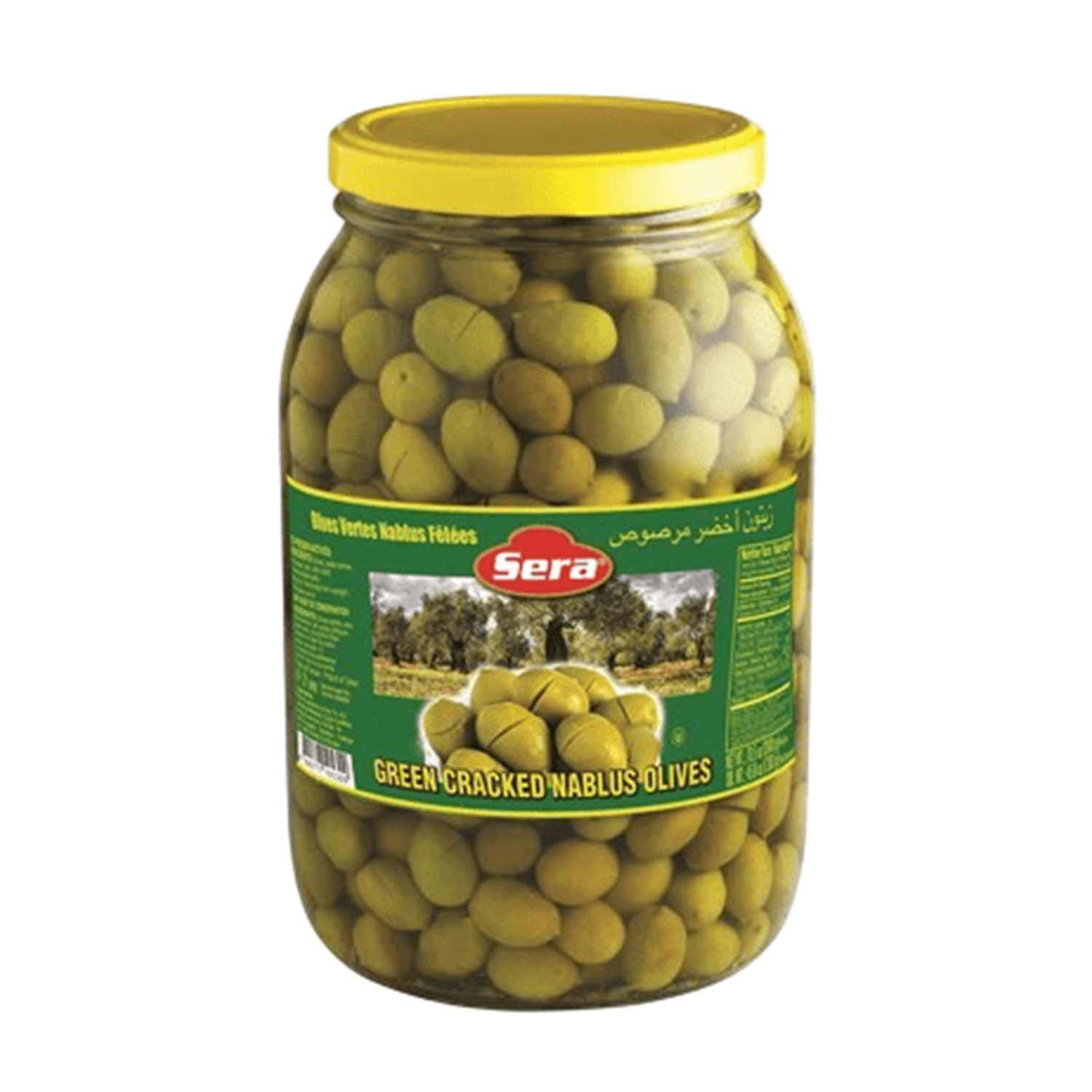 Sera Cracked Green Olives 2kg