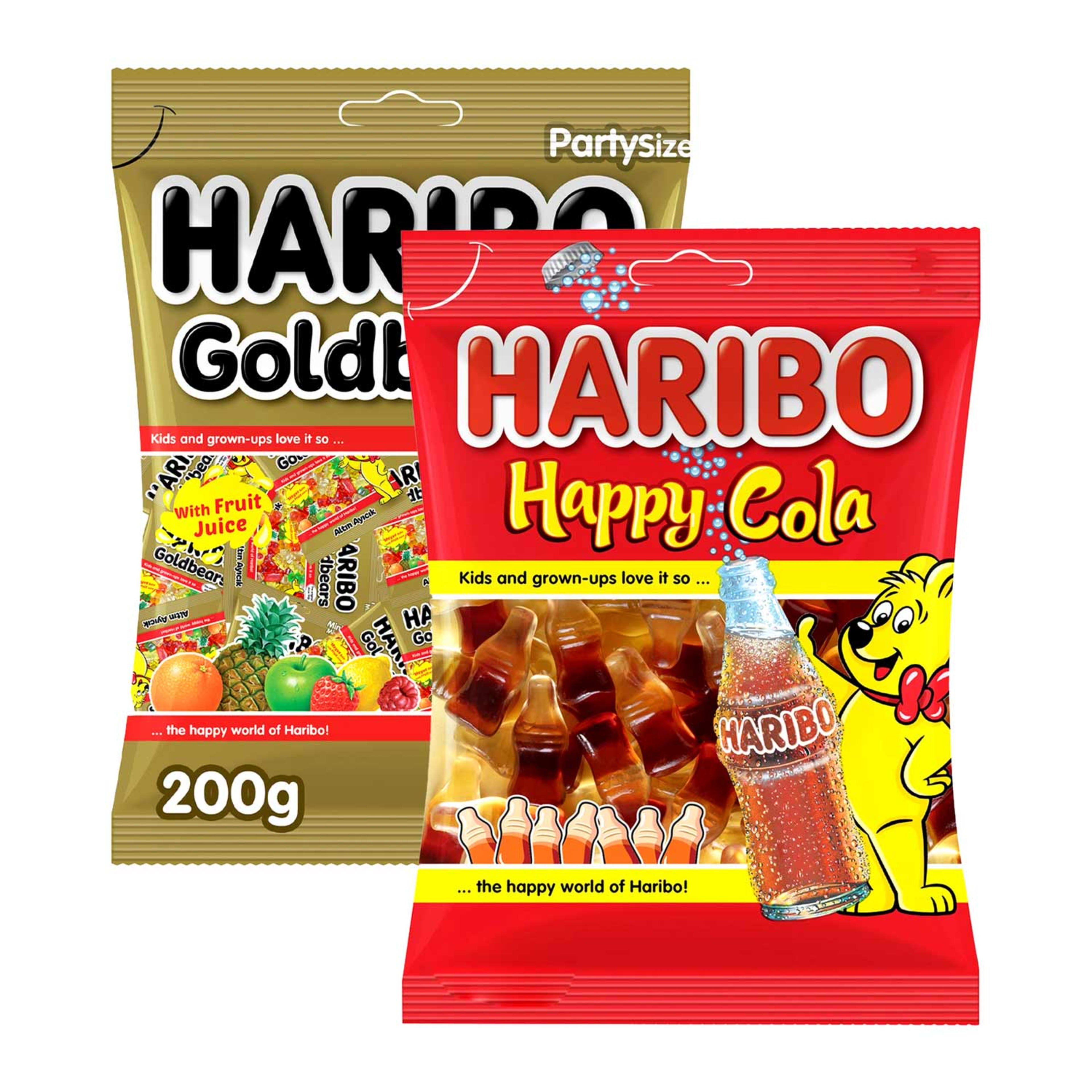 Haribo Jelly Candy Assorted 2x200gm Promo