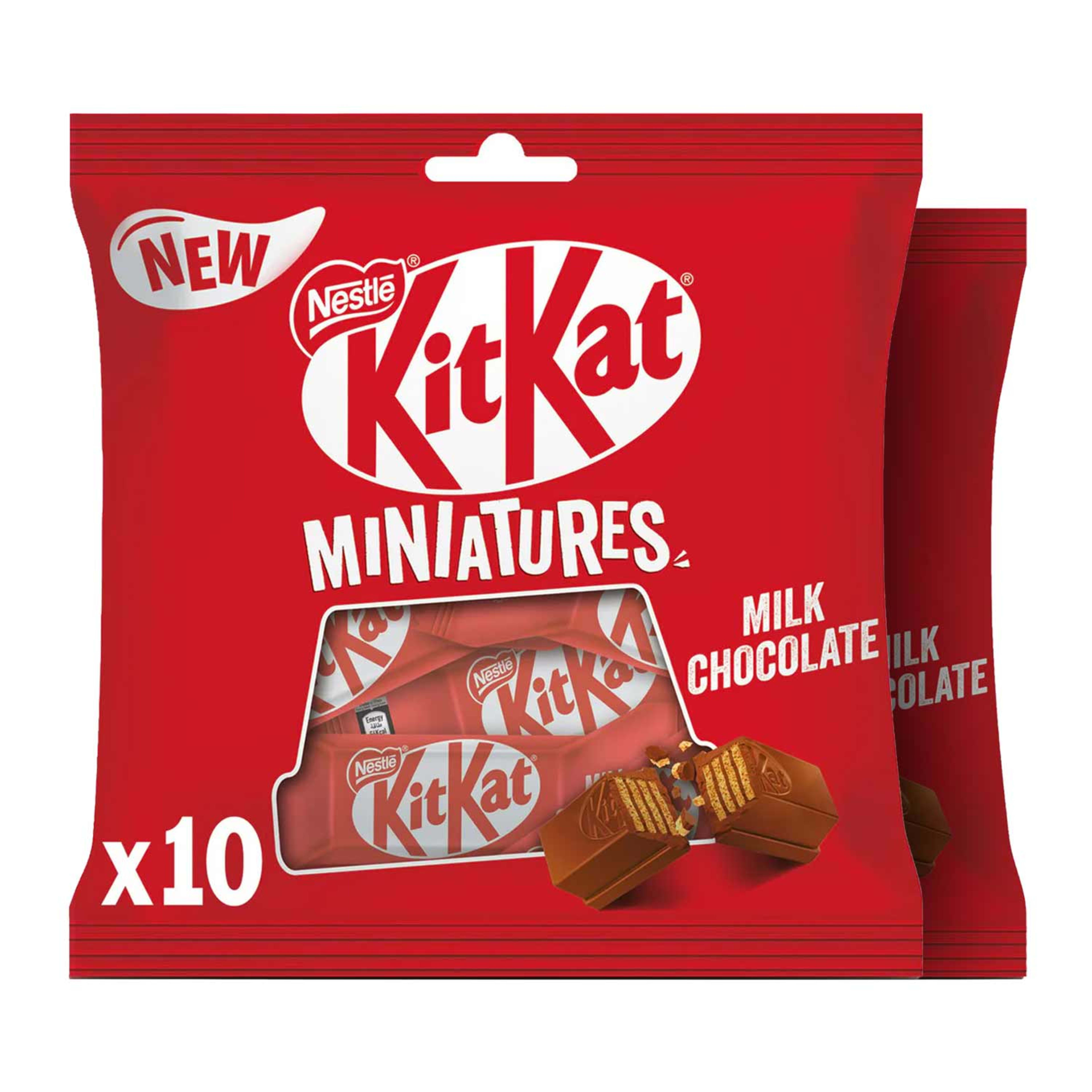 Nestle Kitkat Miniatures Milk Chocolate Pouch 2x110gm Sp.offer