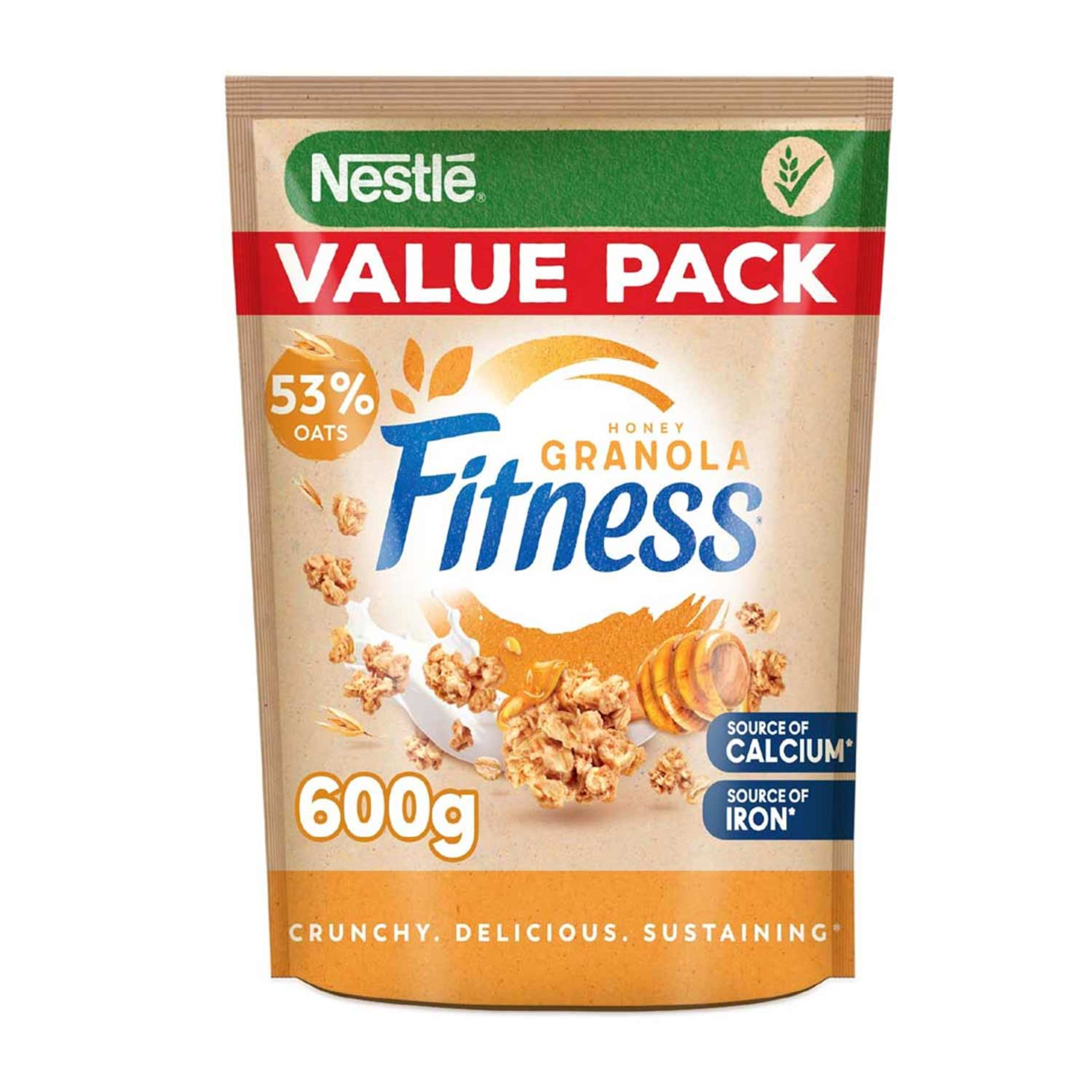 Nestle Fitness Granola Honey with 53% Oats 600gm