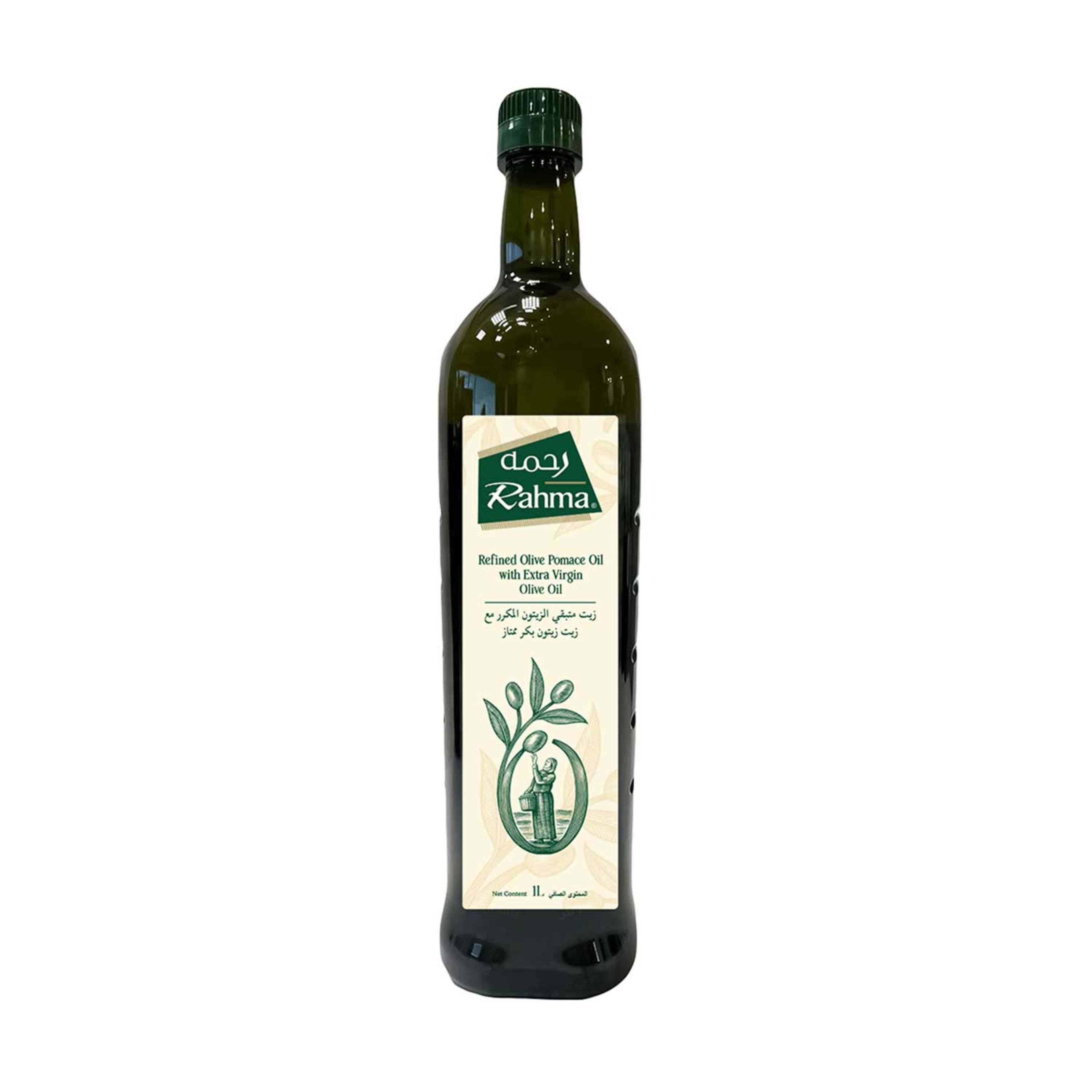 Rahma Refined Olive Pomace Oil with Extra Virgin Olive Oil 1ltr