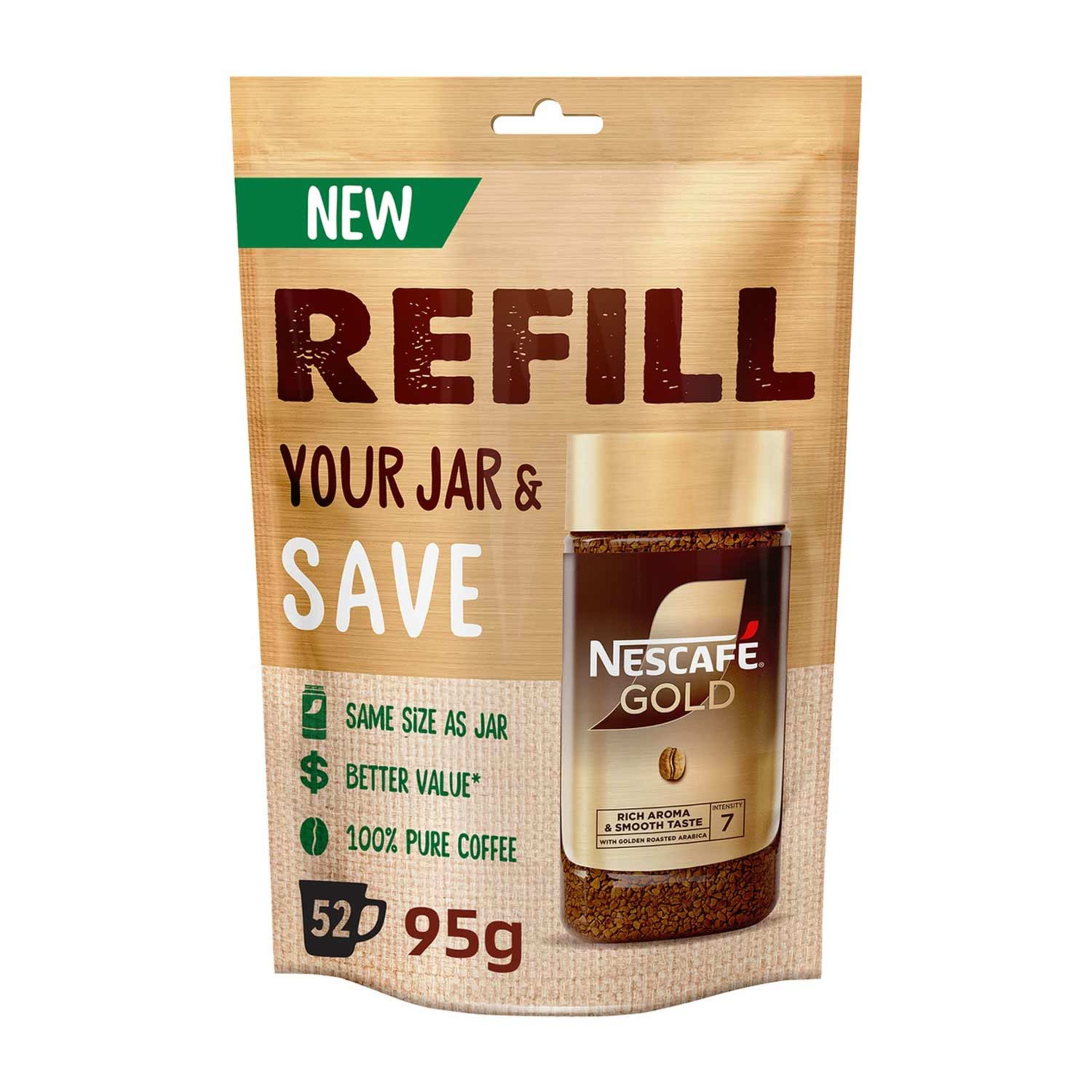 Nescafe Gold Coffee Pouch 95gm