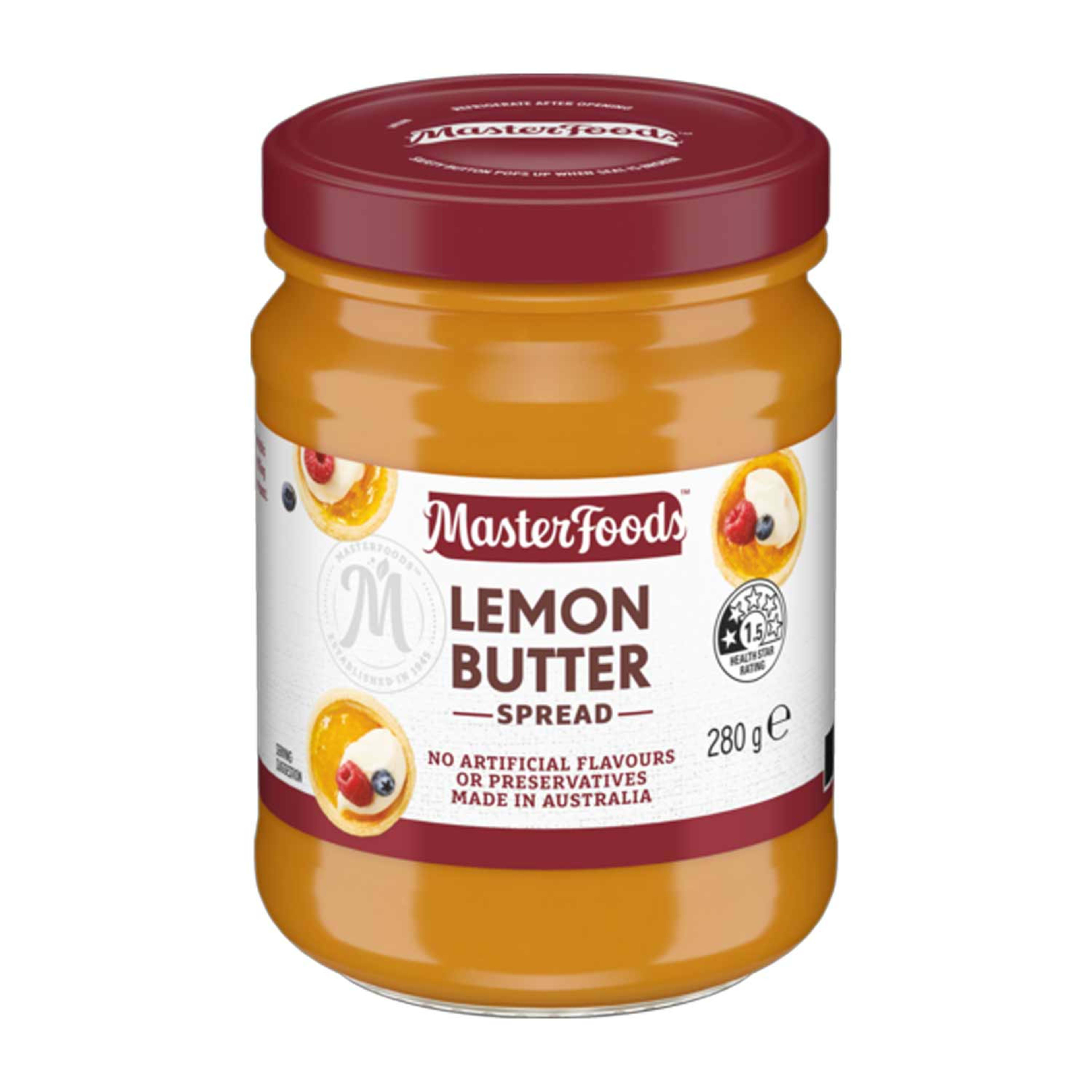 Masterfoods Lemon Butter Spread 280gm