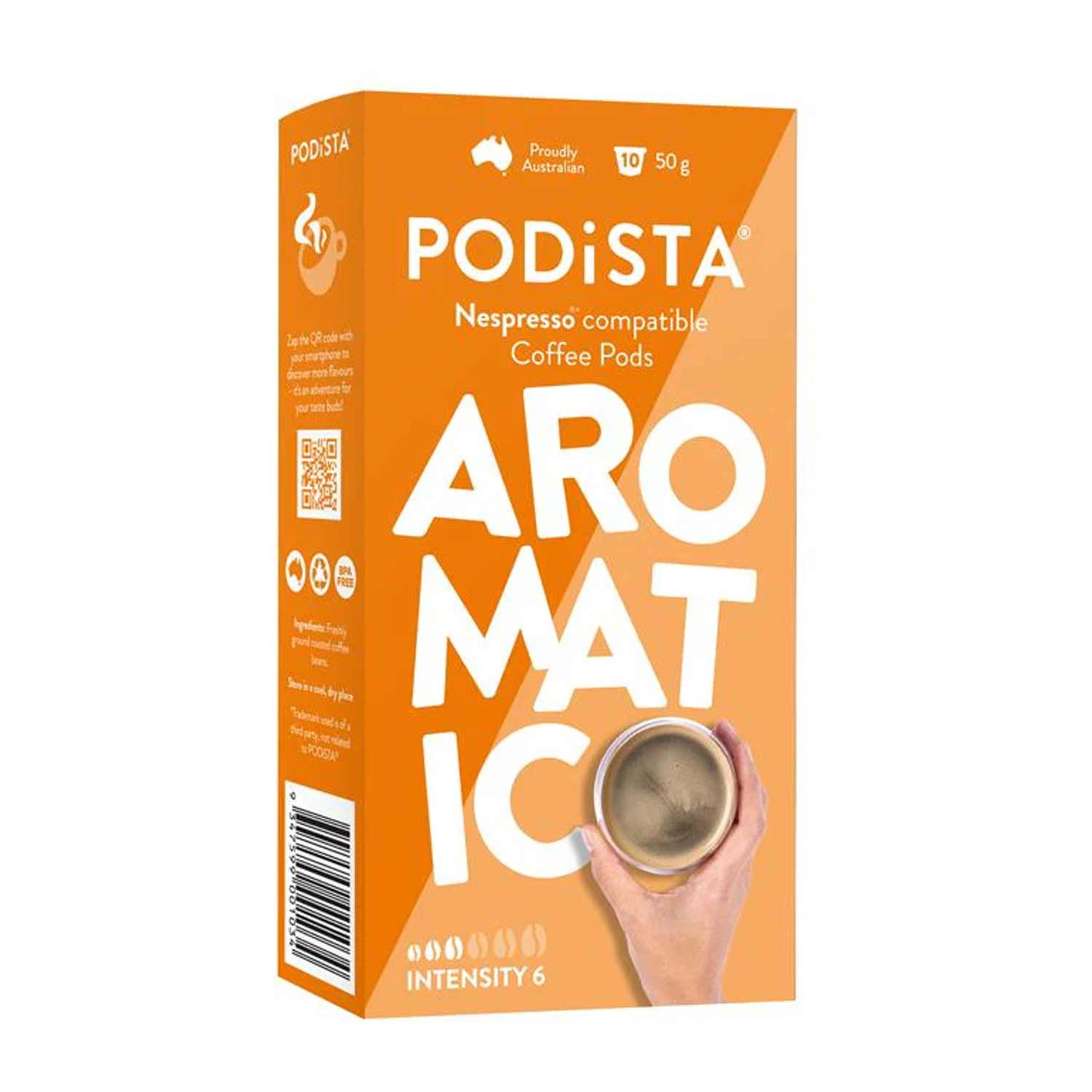 Podista Coffee Aromatico Pods 50gm