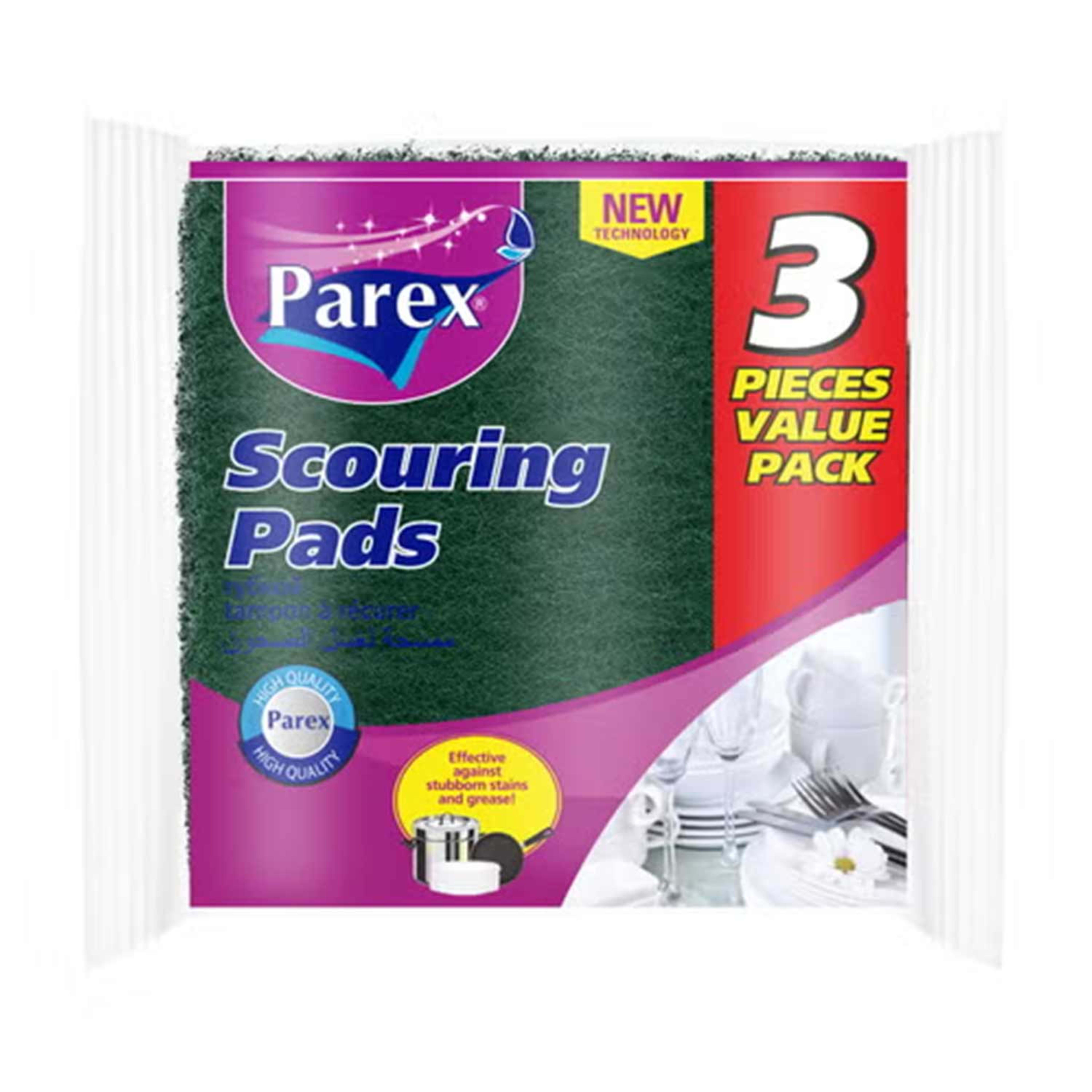 Parex Scouring Pads 3pcs