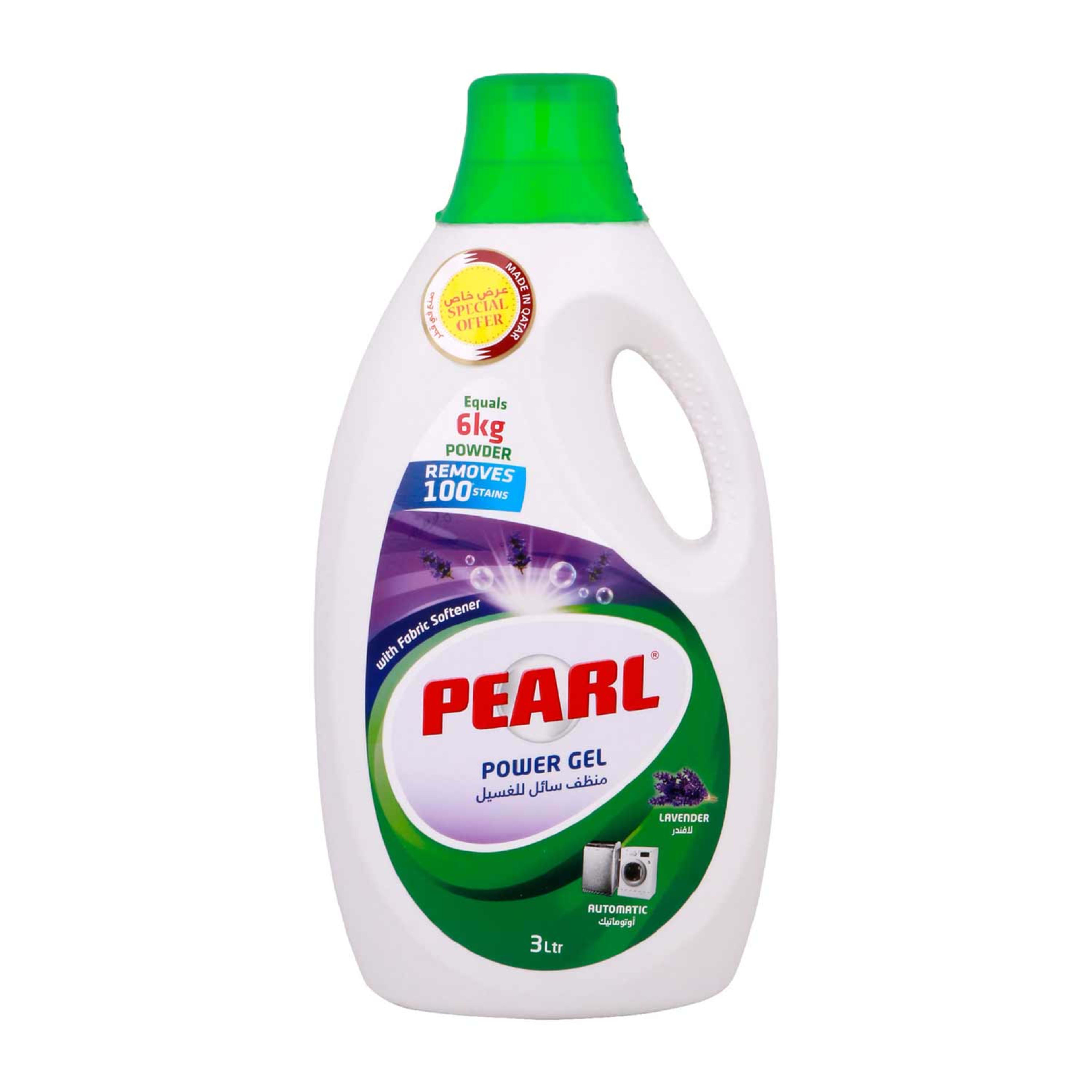 Pearl Liquid Detergent Lavender 3ltr