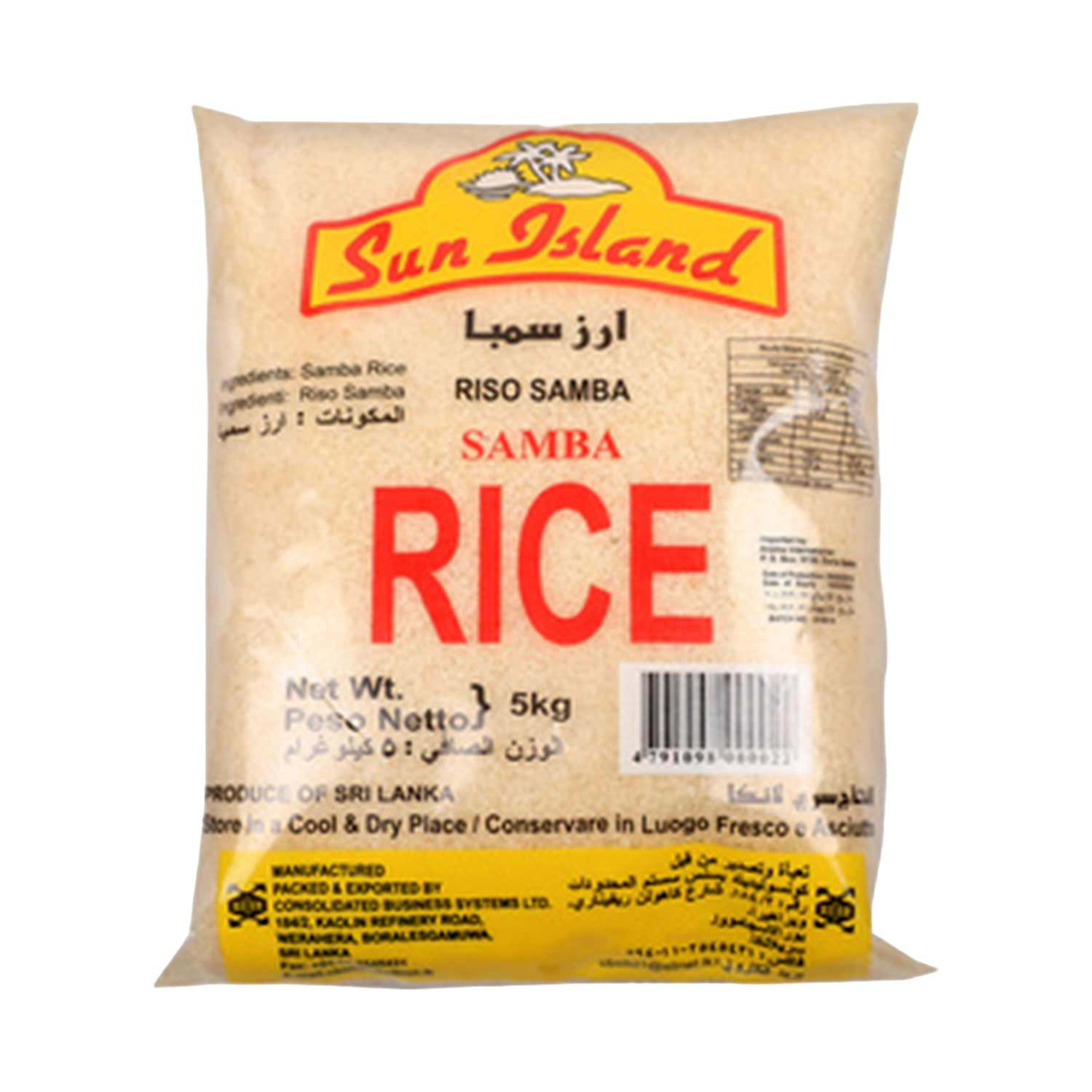 Sun Island Samba Rice 5kg