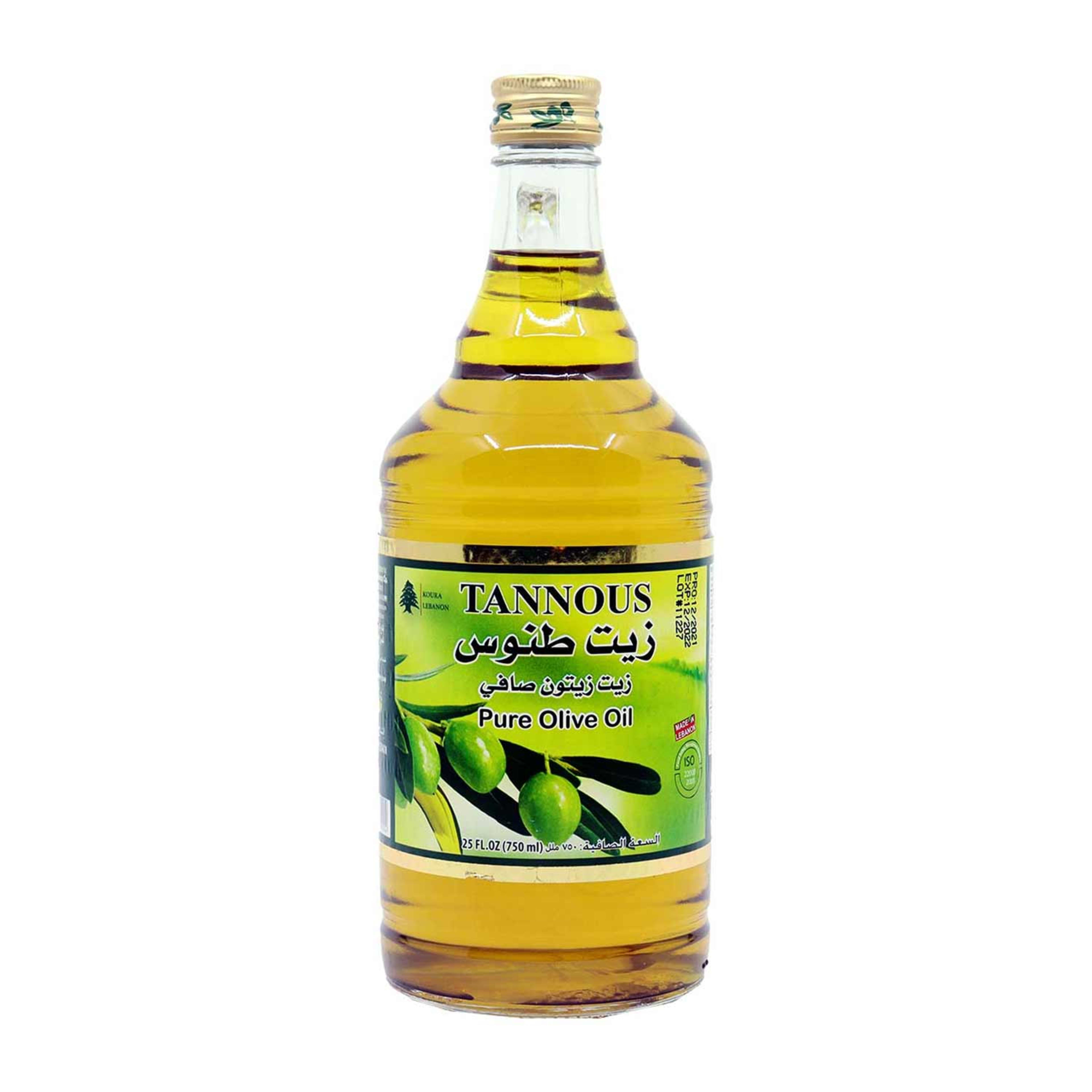 Tannous Pure Olive Oil 750ml