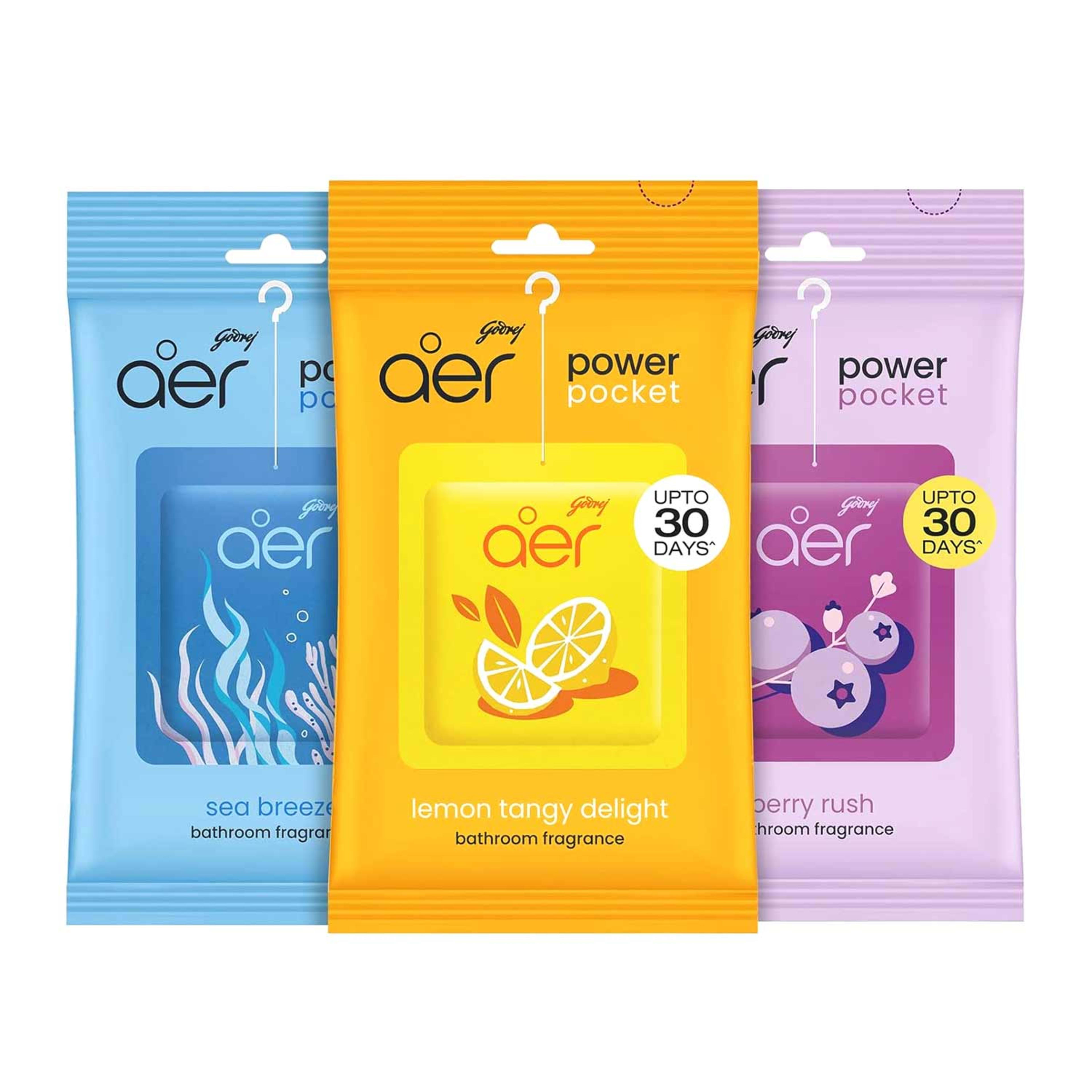 Godrej Aer Power Pocket Assorted 3x10gm