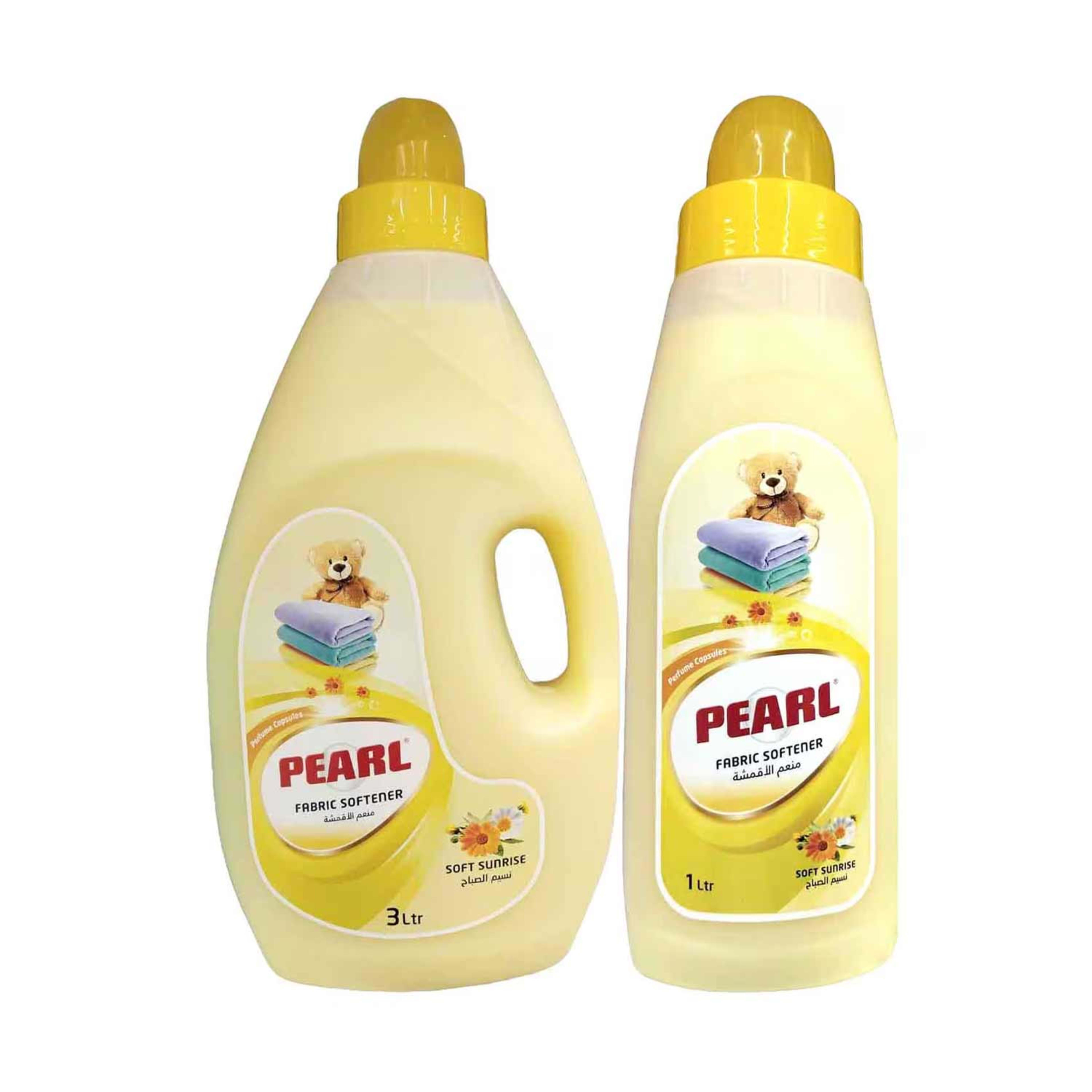 Pearl Fabric Softener Soft Sunrise 3ltr+1ltr